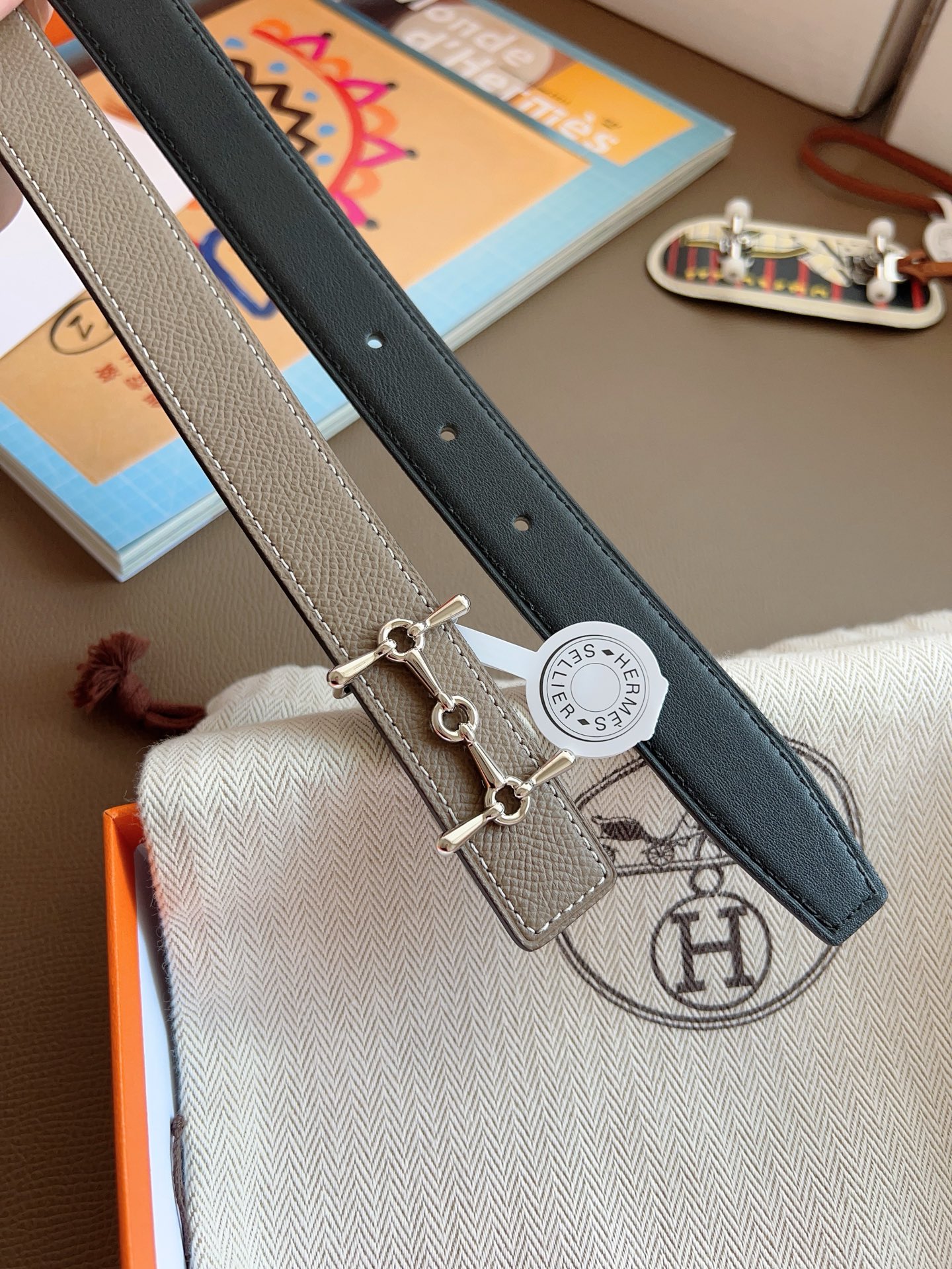 Hermès Female Basic Belt Black 13514-s-m