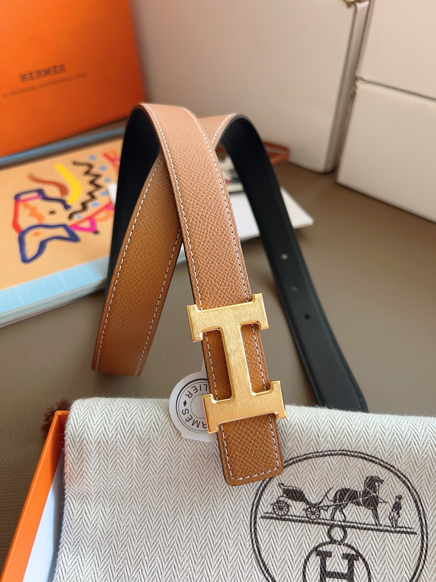 Hermès Female Basic Belt Black 13514-s-m