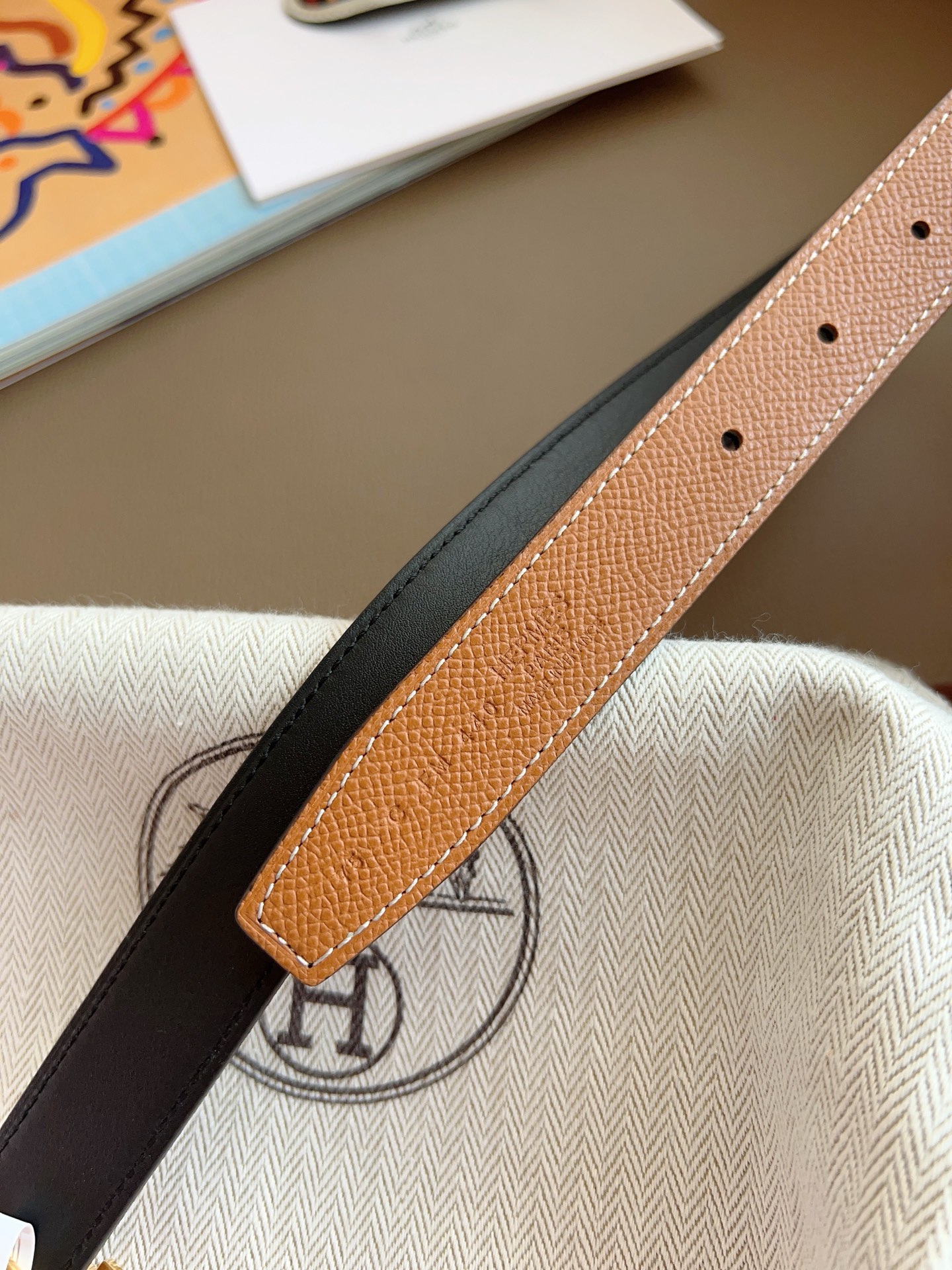 Hermès Female Basic Belt Black 13514-s-m