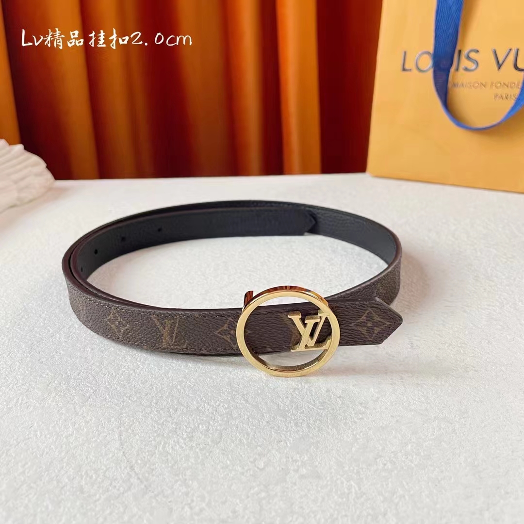 Louis Vuitton Female Basic Belt 20cm-13514-l