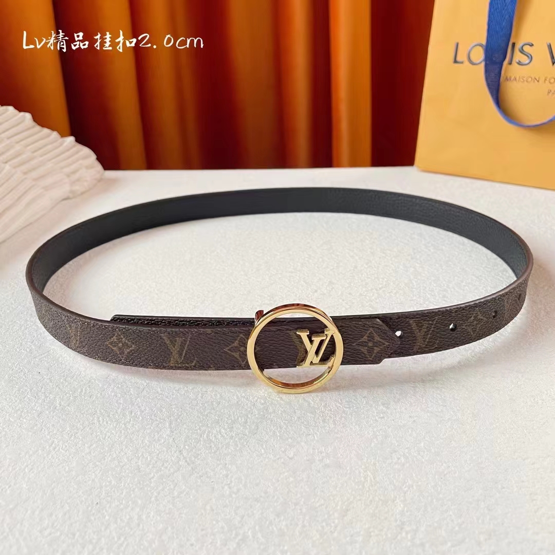Louis Vuitton Female Basic Belt 20cm-13514-l
