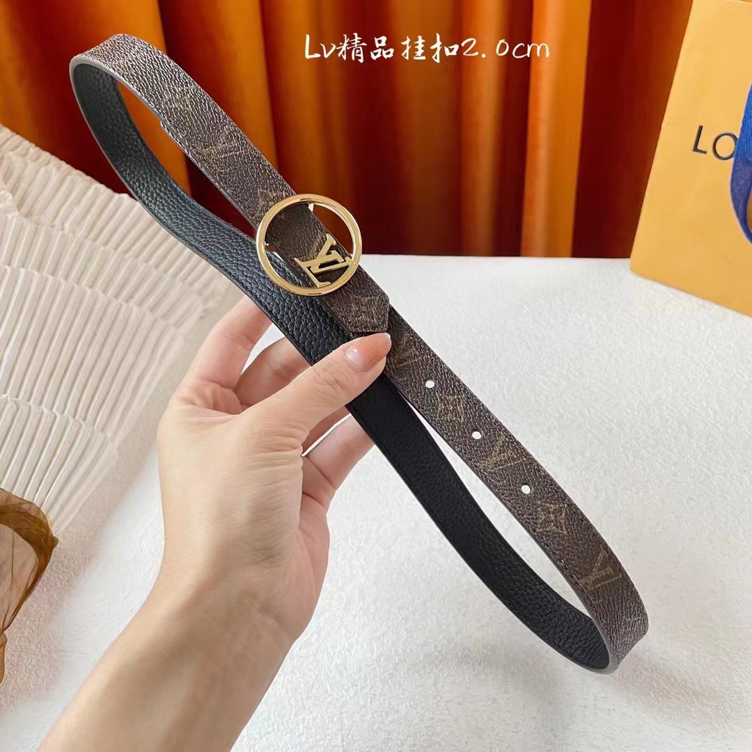 Louis Vuitton Female Basic Belt 20cm-13514-l