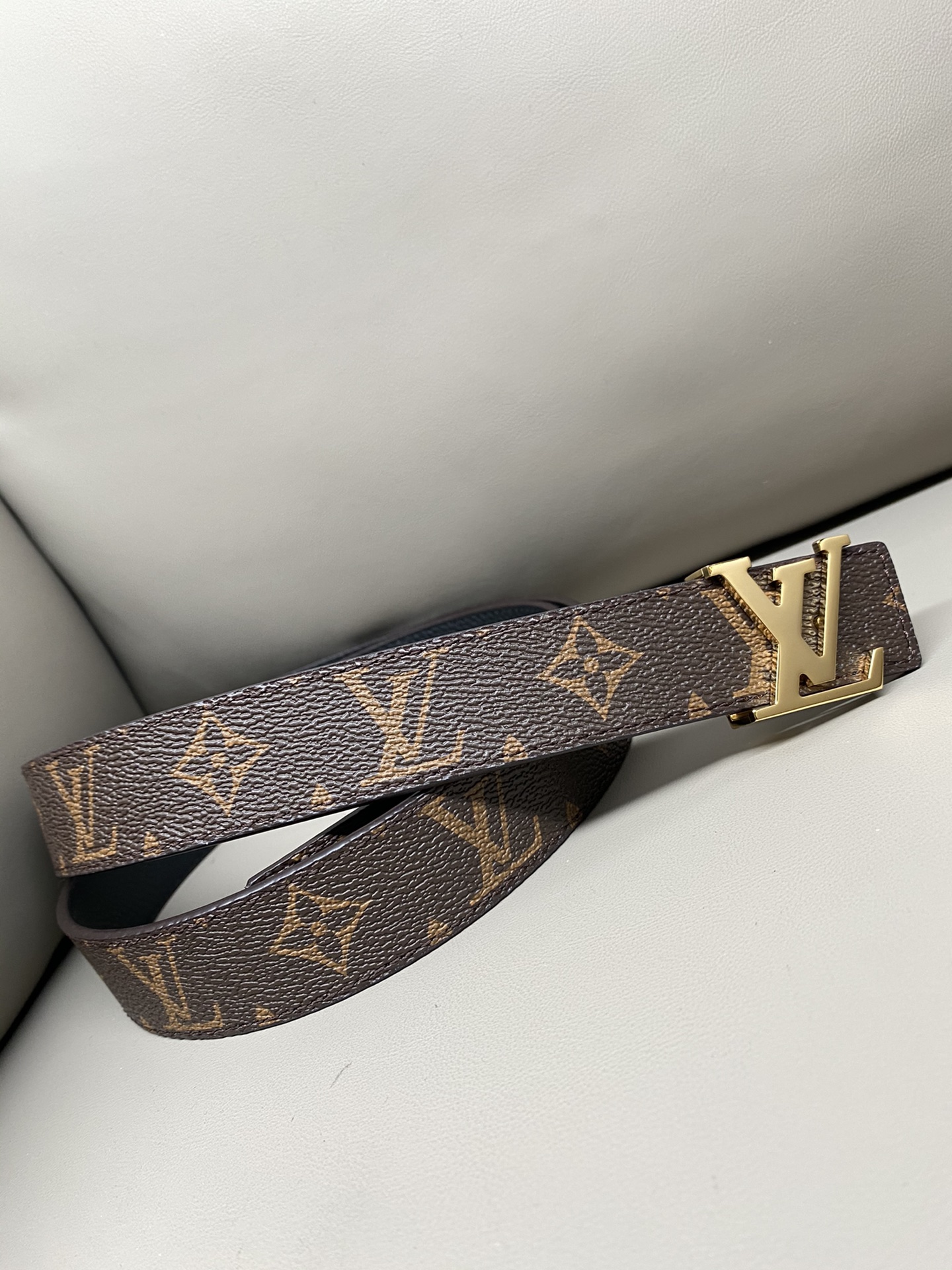 Louis Vuitton Female Basic Belt Cow Leather S-m-l