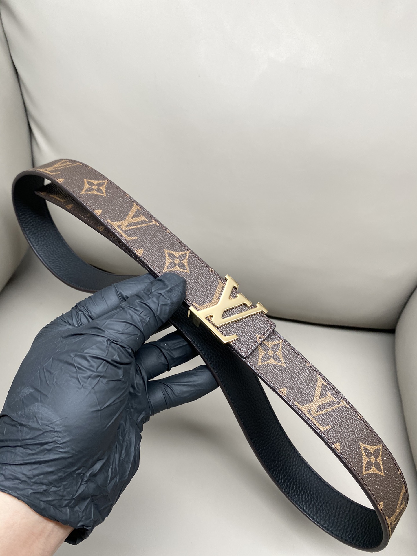 Louis Vuitton Female Basic Belt Cow Leather S-m-l