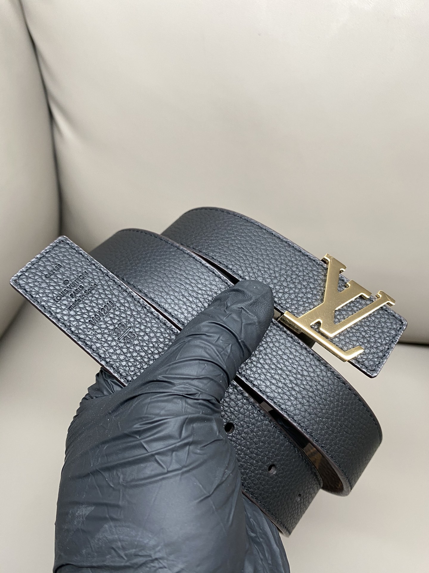 Louis Vuitton Female Basic Belt Cow Leather S-m-l