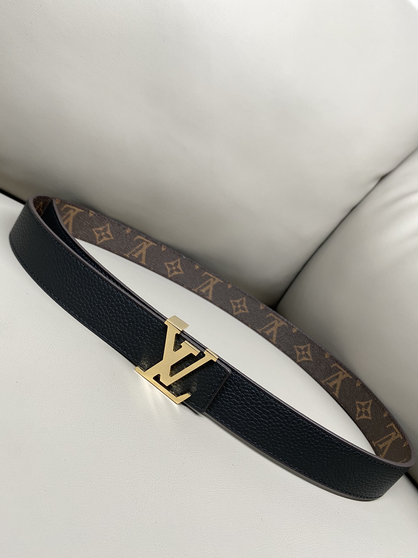 Louis Vuitton Female Basic Belt Cow Leather S-m-l