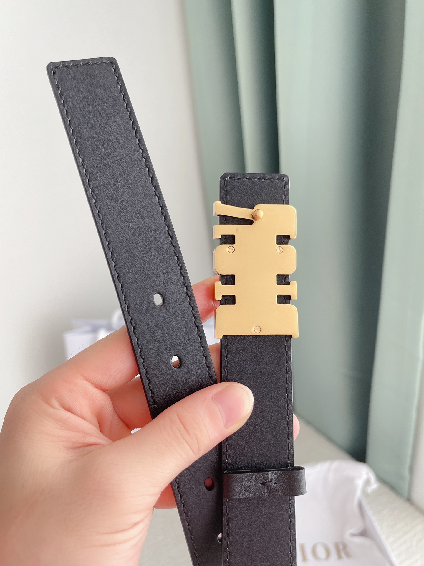 Dior Female Basic Belt Cow Leather M