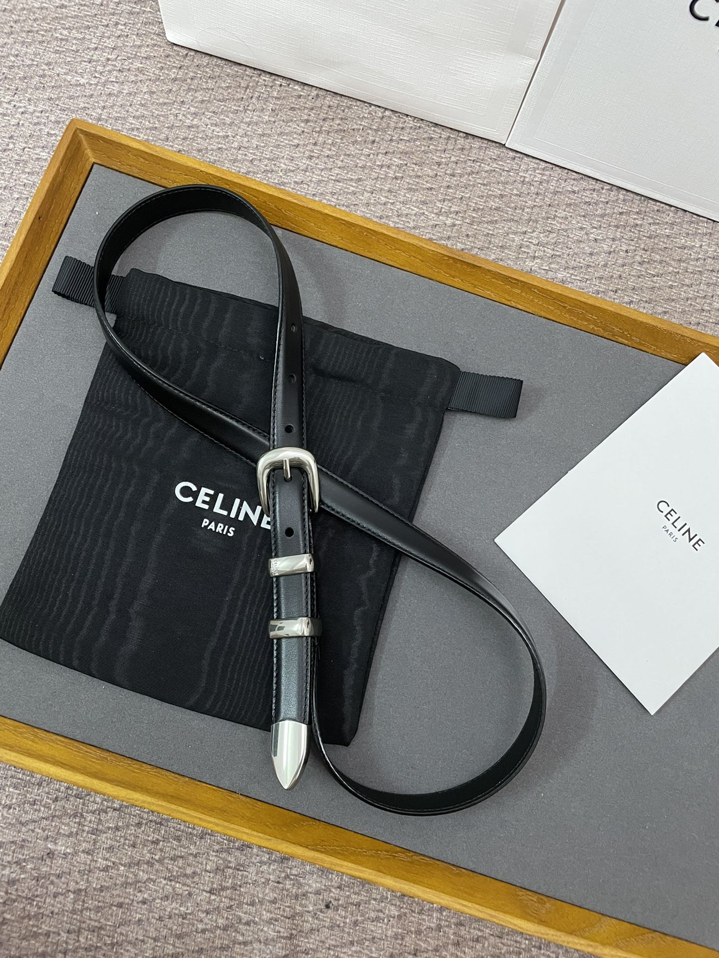 Celine Female Leather Belt M-l