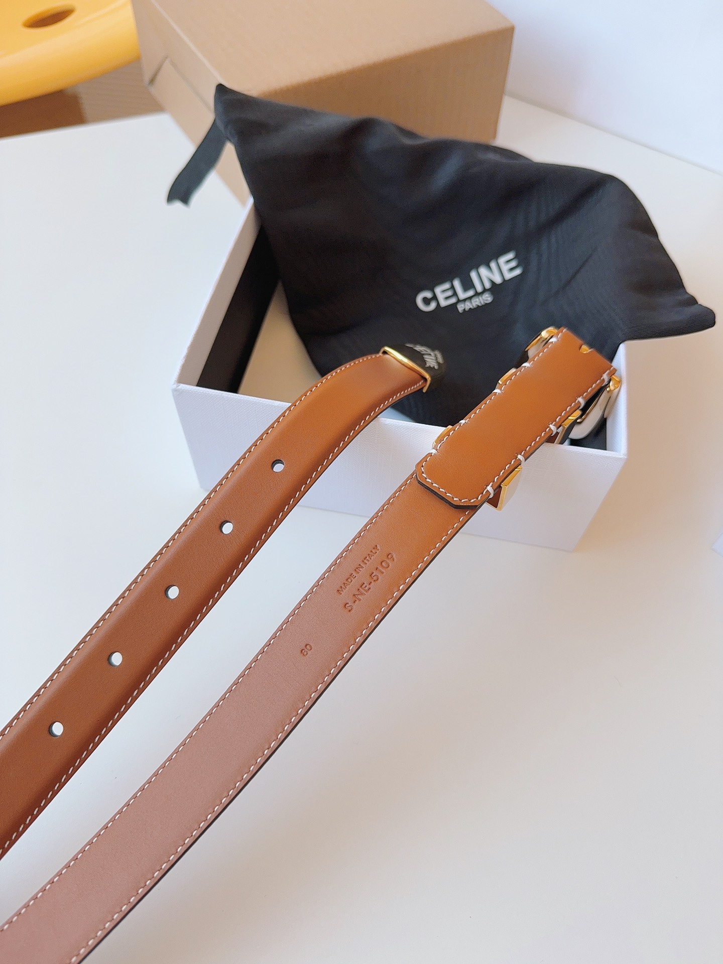 Celine Female Leather Belt 18mm-25mm-l