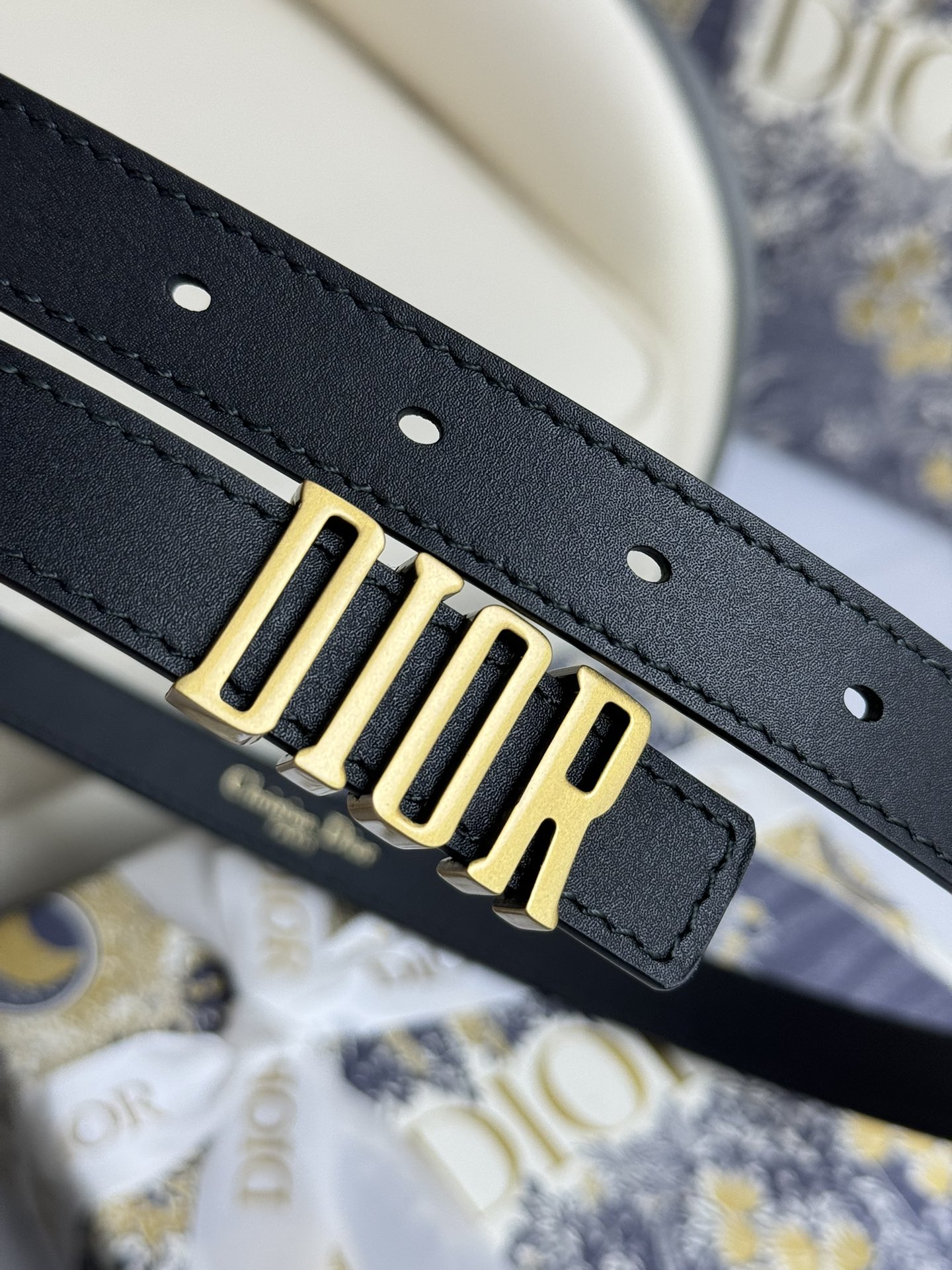 Dior Female Basic Belt Cow Leather M