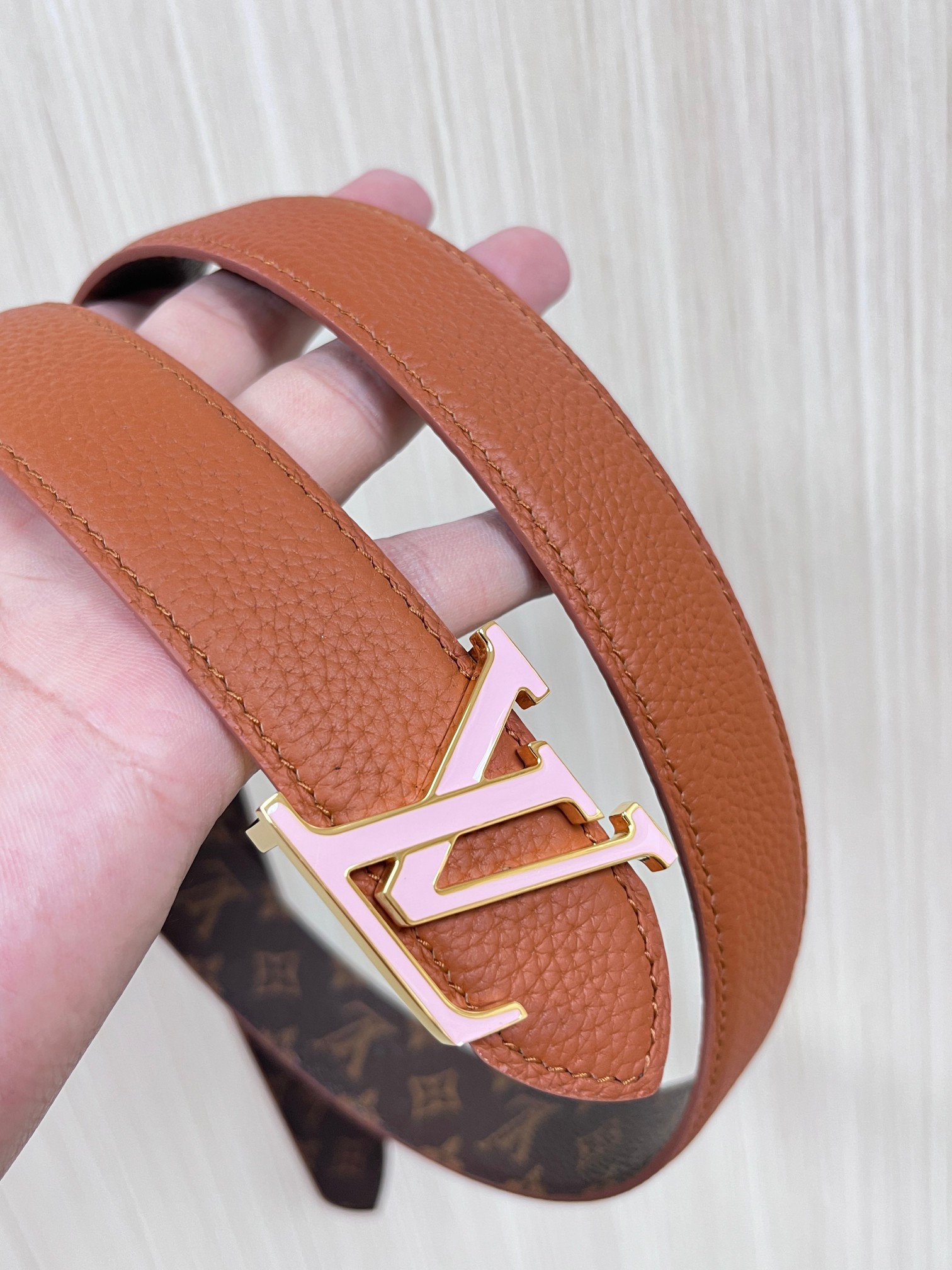 Louis Vuitton Female Basic Belt Canvas M-l