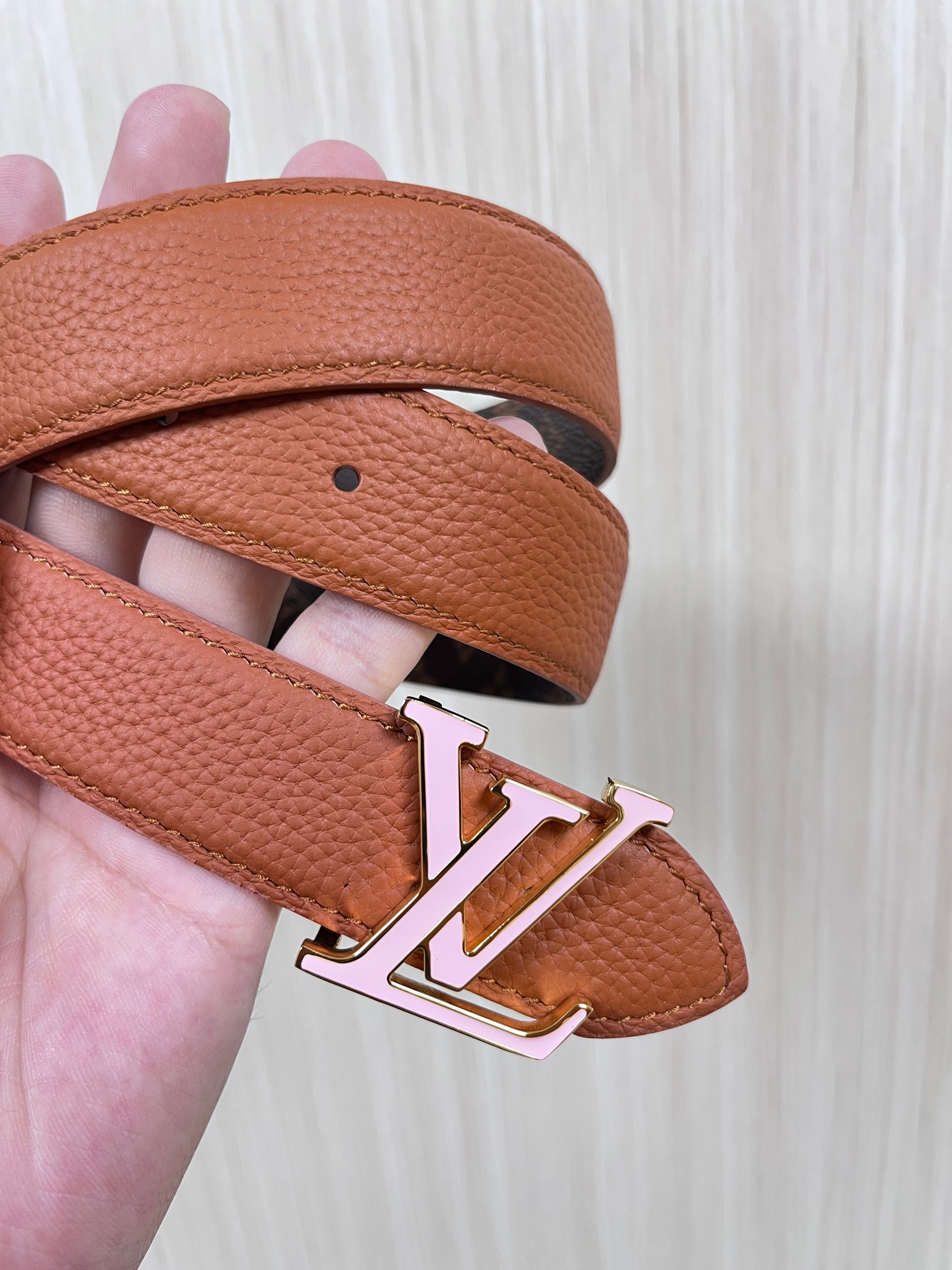 Louis Vuitton Female Basic Belt Canvas M-l