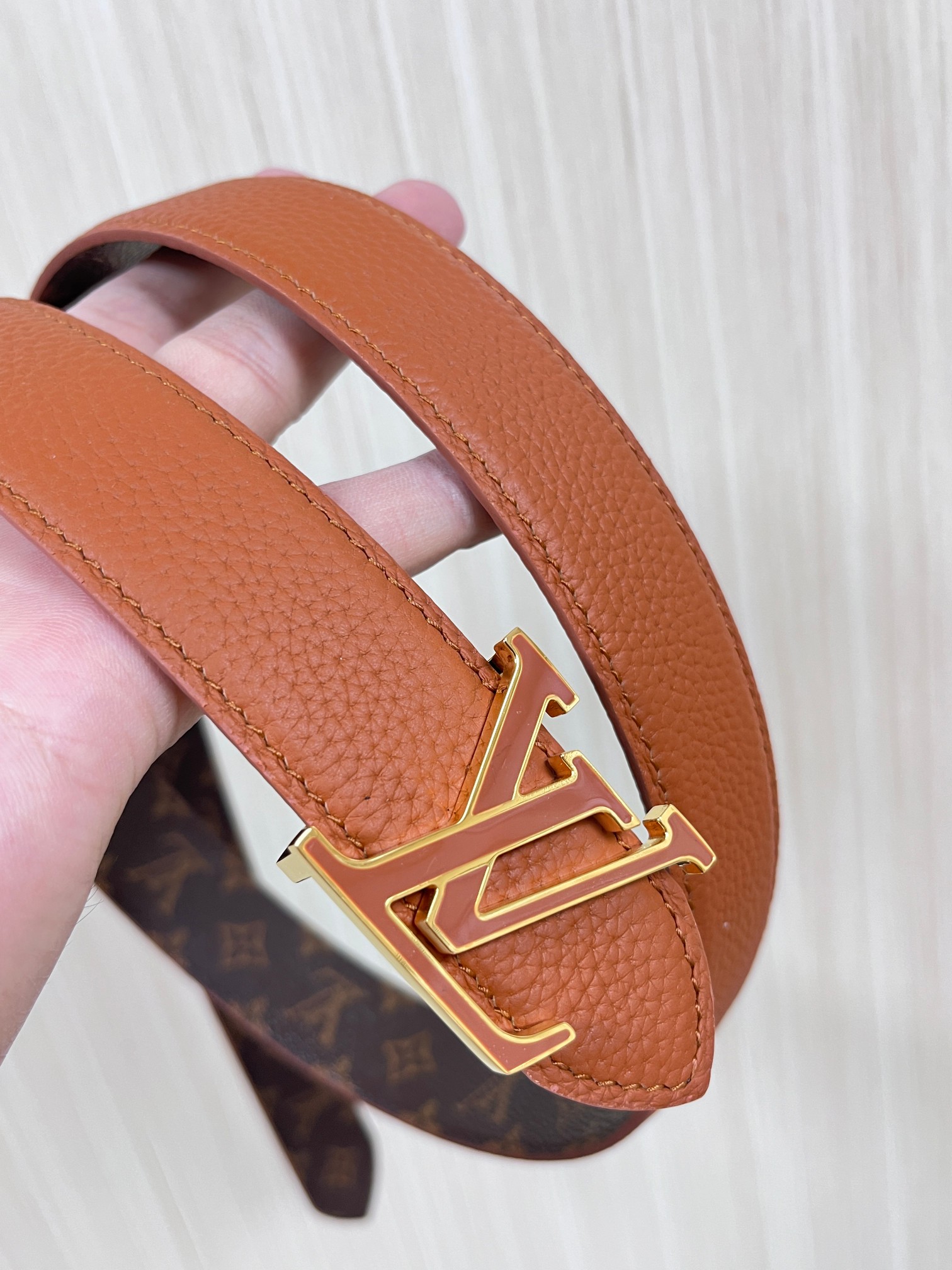 Louis Vuitton Female Basic Belt Canvas M-l
