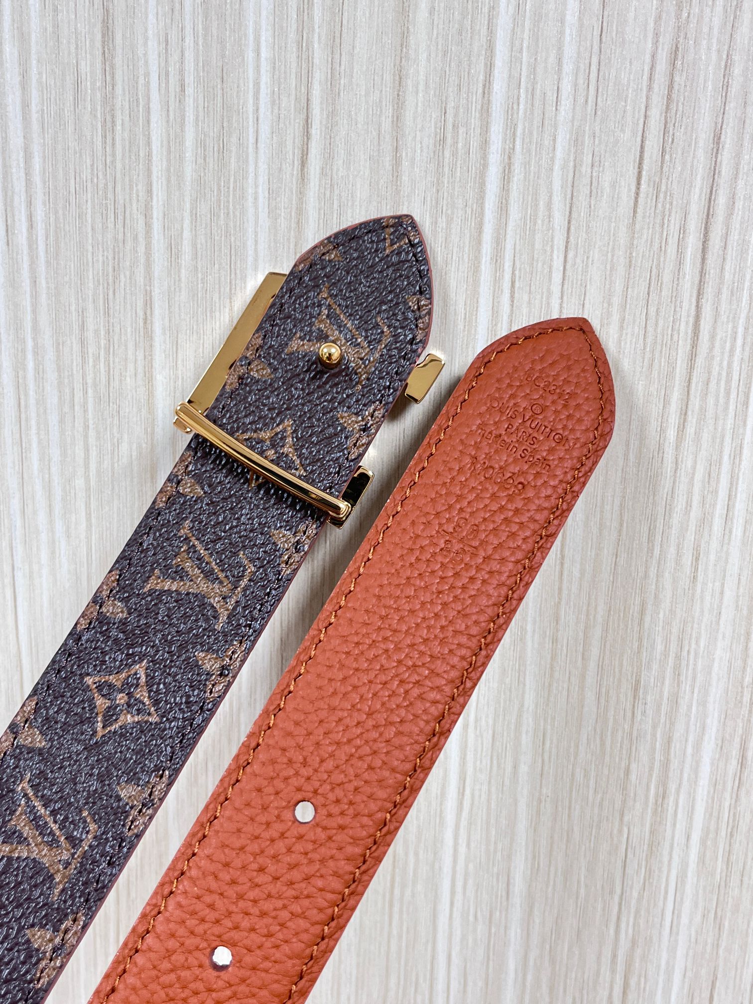 Louis Vuitton Female Basic Belt Canvas M-l