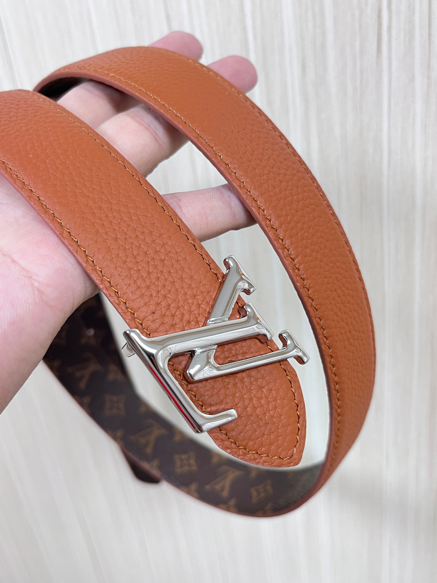 Louis Vuitton Female Basic Belt Canvas M-l