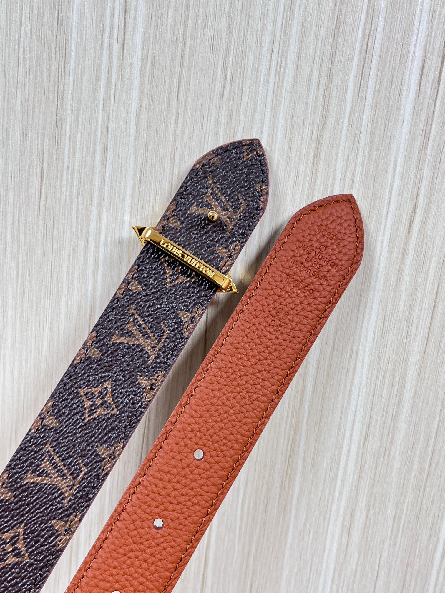 Louis Vuitton Female Basic Belt Canvas M-l