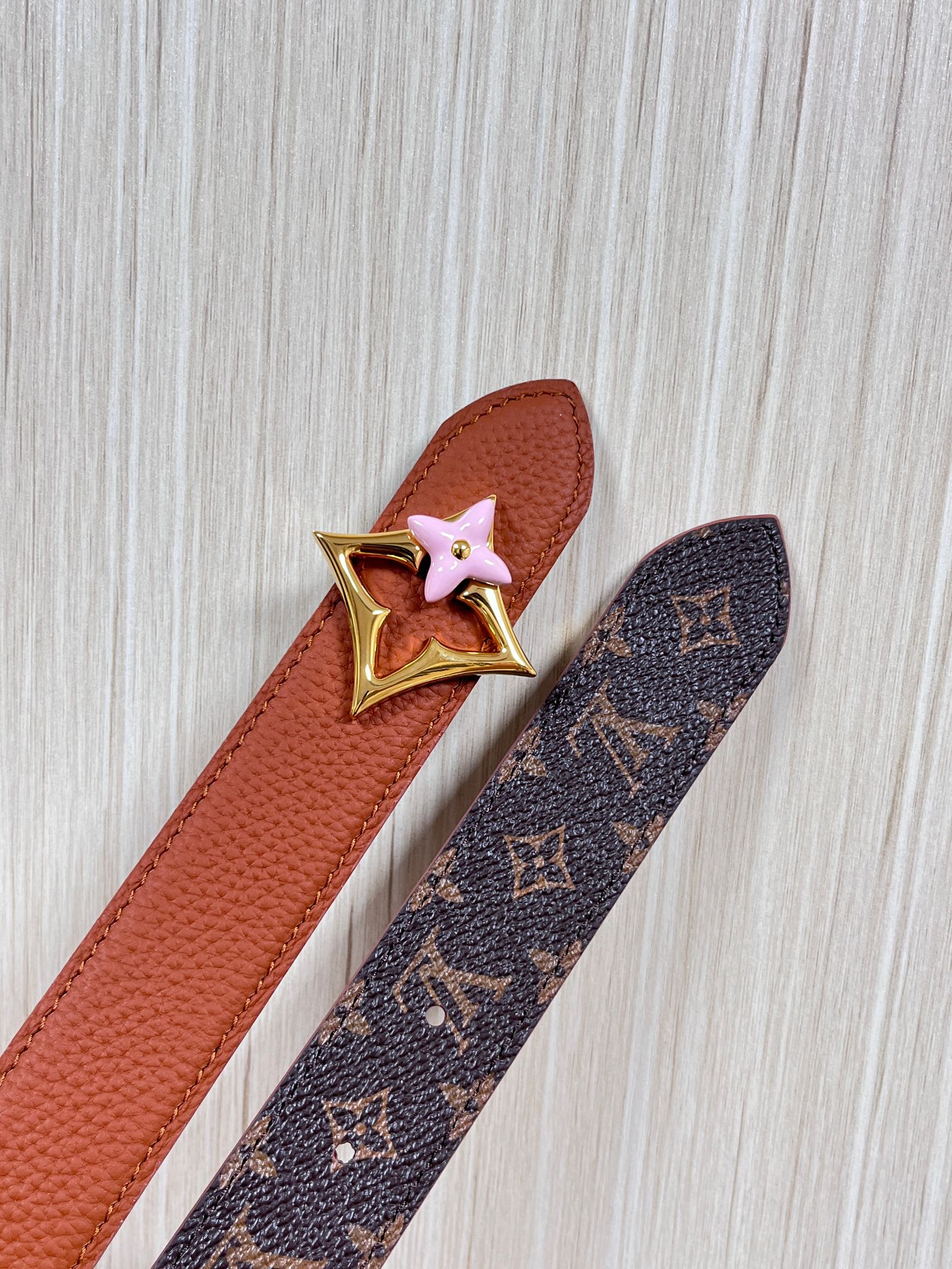 Louis Vuitton Female Basic Belt Canvas M-l