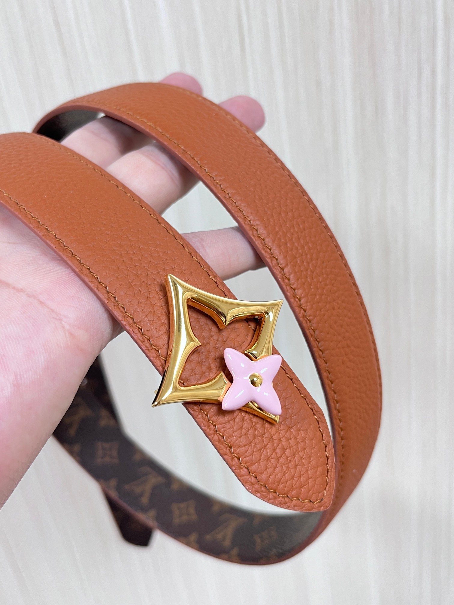 Louis Vuitton Female Basic Belt Canvas M-l