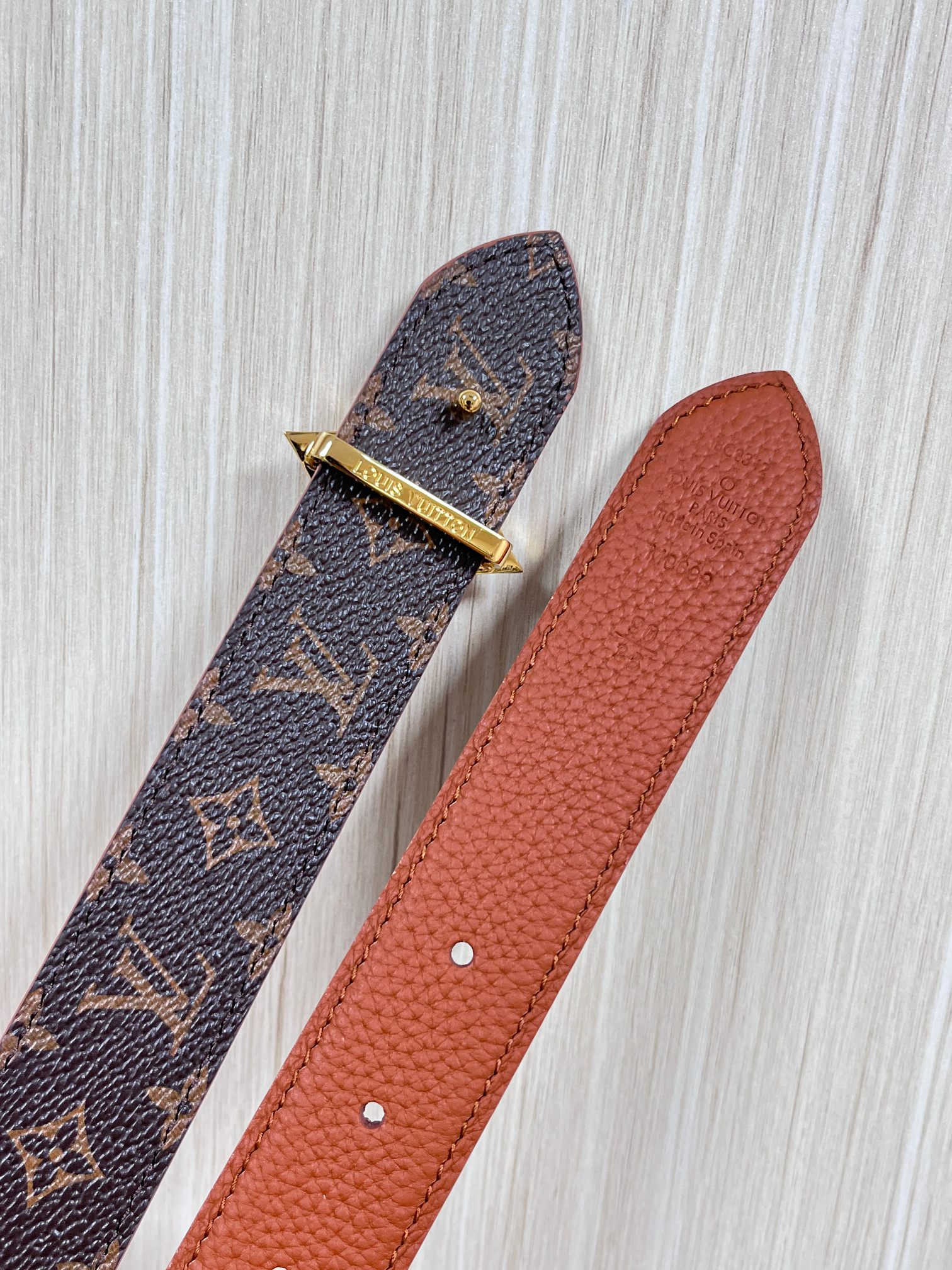Louis Vuitton Female Basic Belt Canvas M-l