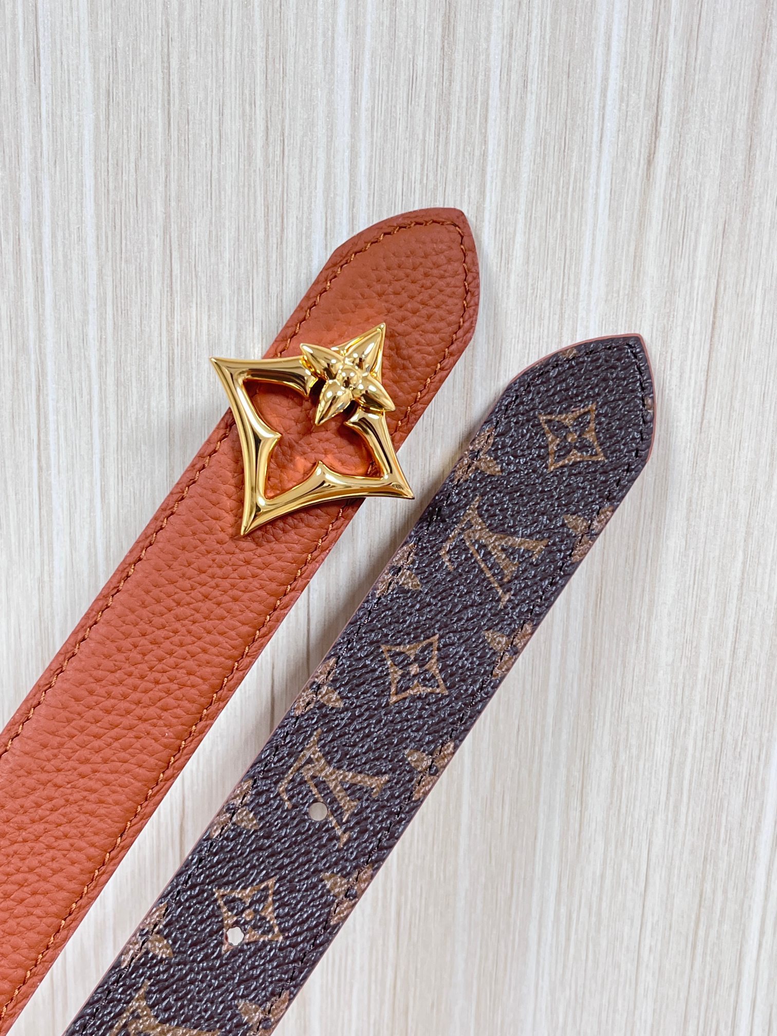 Louis Vuitton Female Basic Belt Canvas M-l