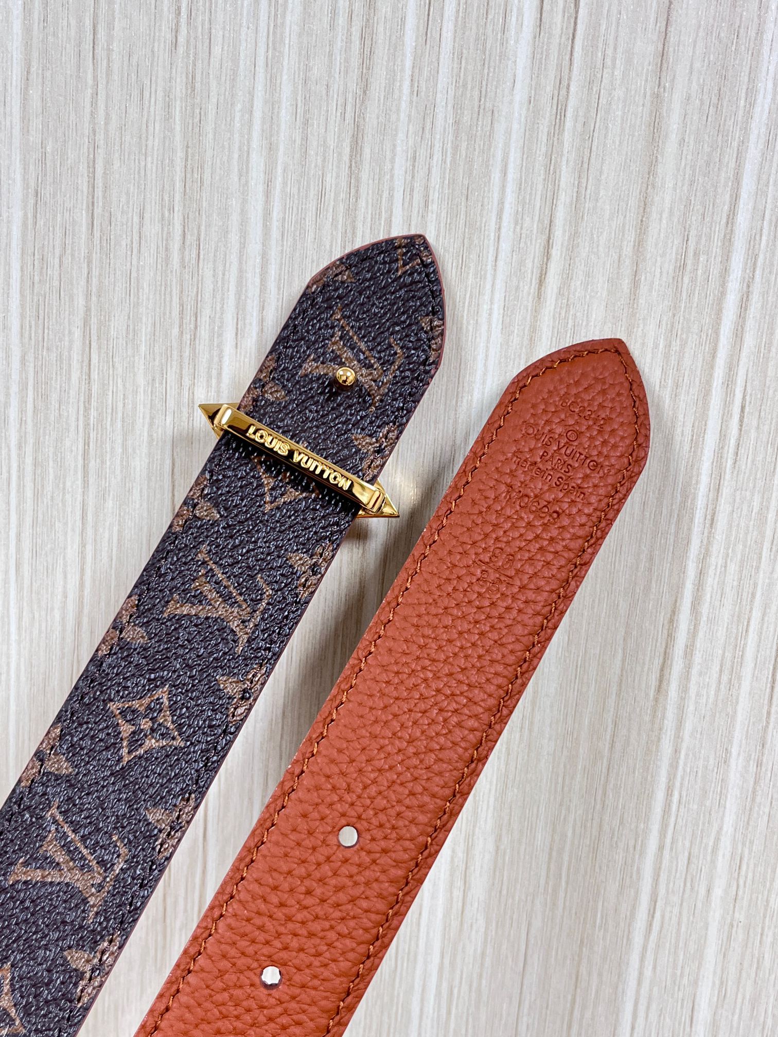 Louis Vuitton Female Basic Belt Canvas M-l