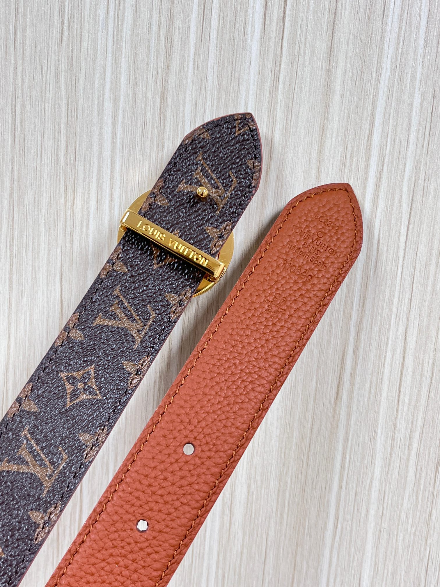 Louis Vuitton Female Basic Belt Canvas M-l