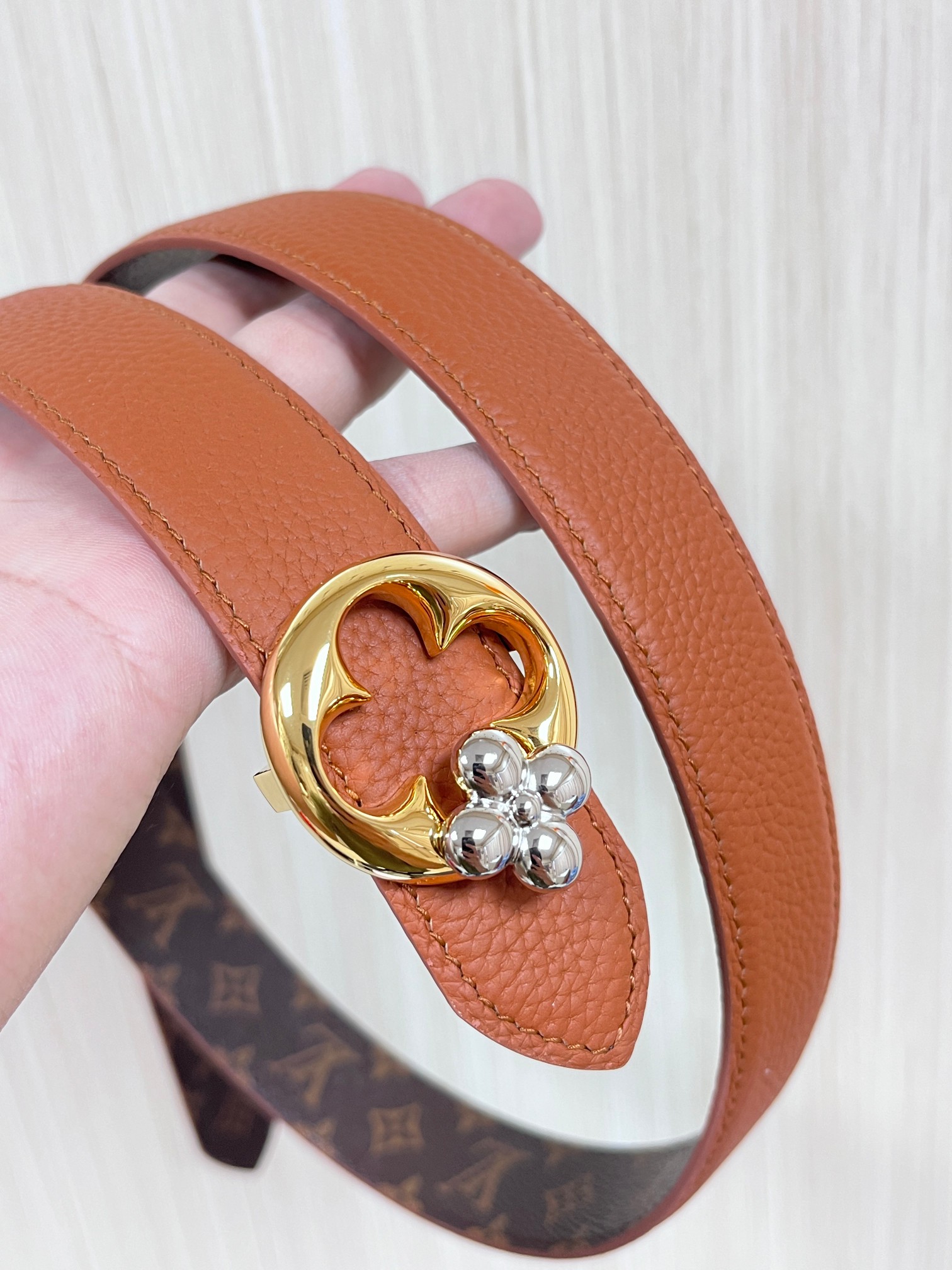 Louis Vuitton Female Basic Belt Canvas M-l