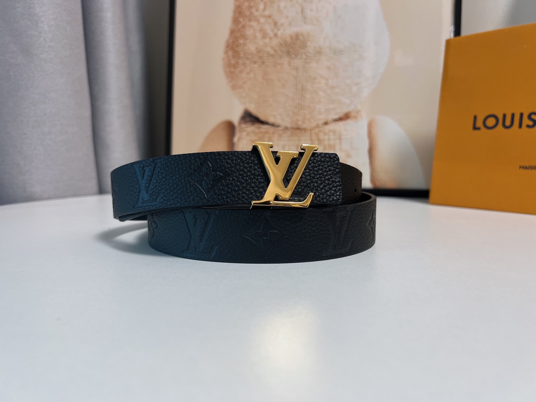 Louis Vuitton Female Basic Belt Cow Leather 13514-m-l