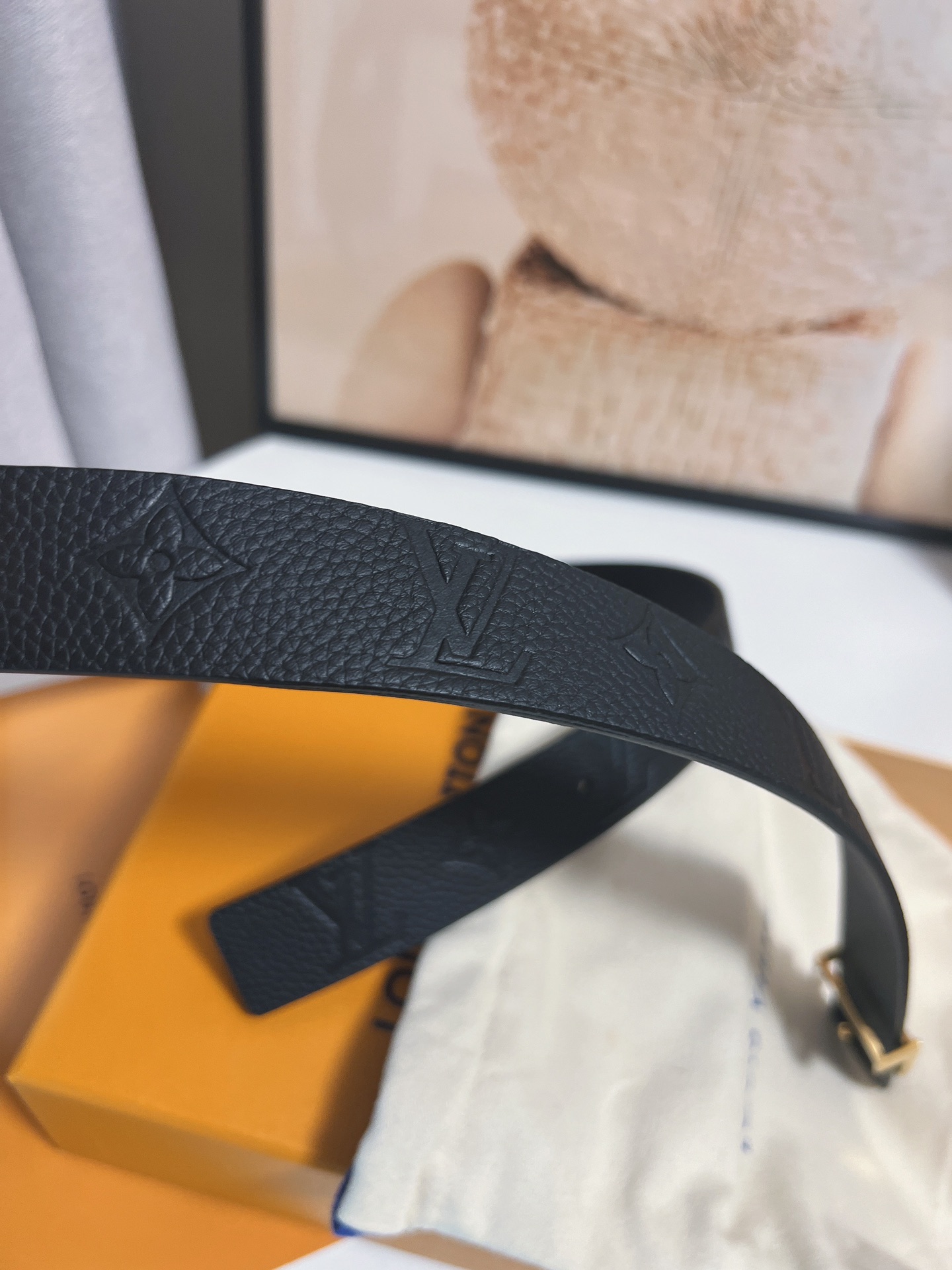 Louis Vuitton Female Basic Belt Cow Leather 13514-m-l