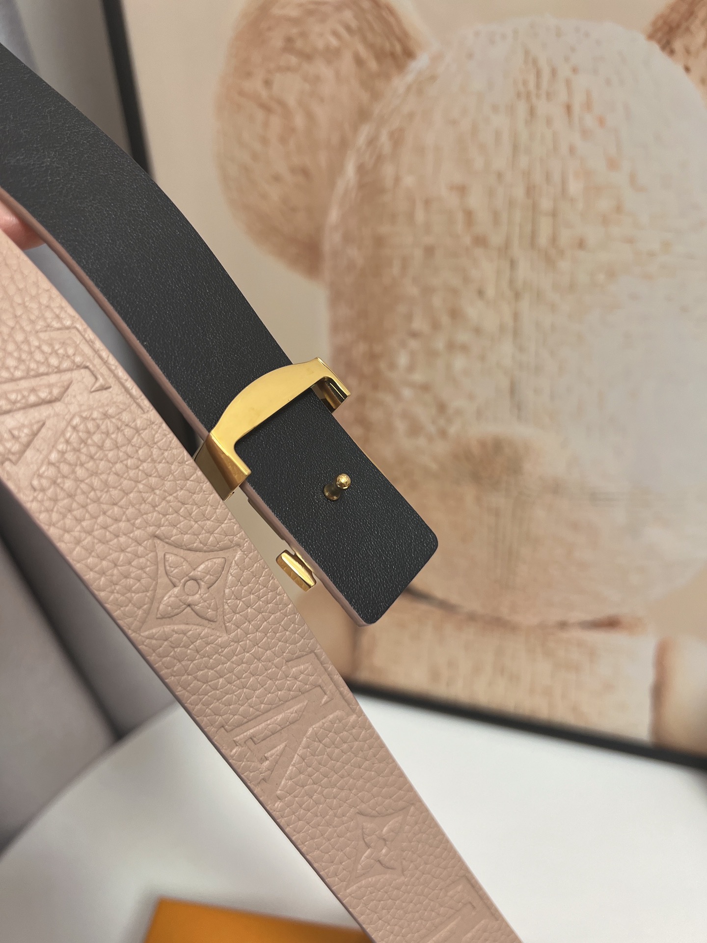 Louis Vuitton Female Basic Belt Cow Leather 13514-m-l