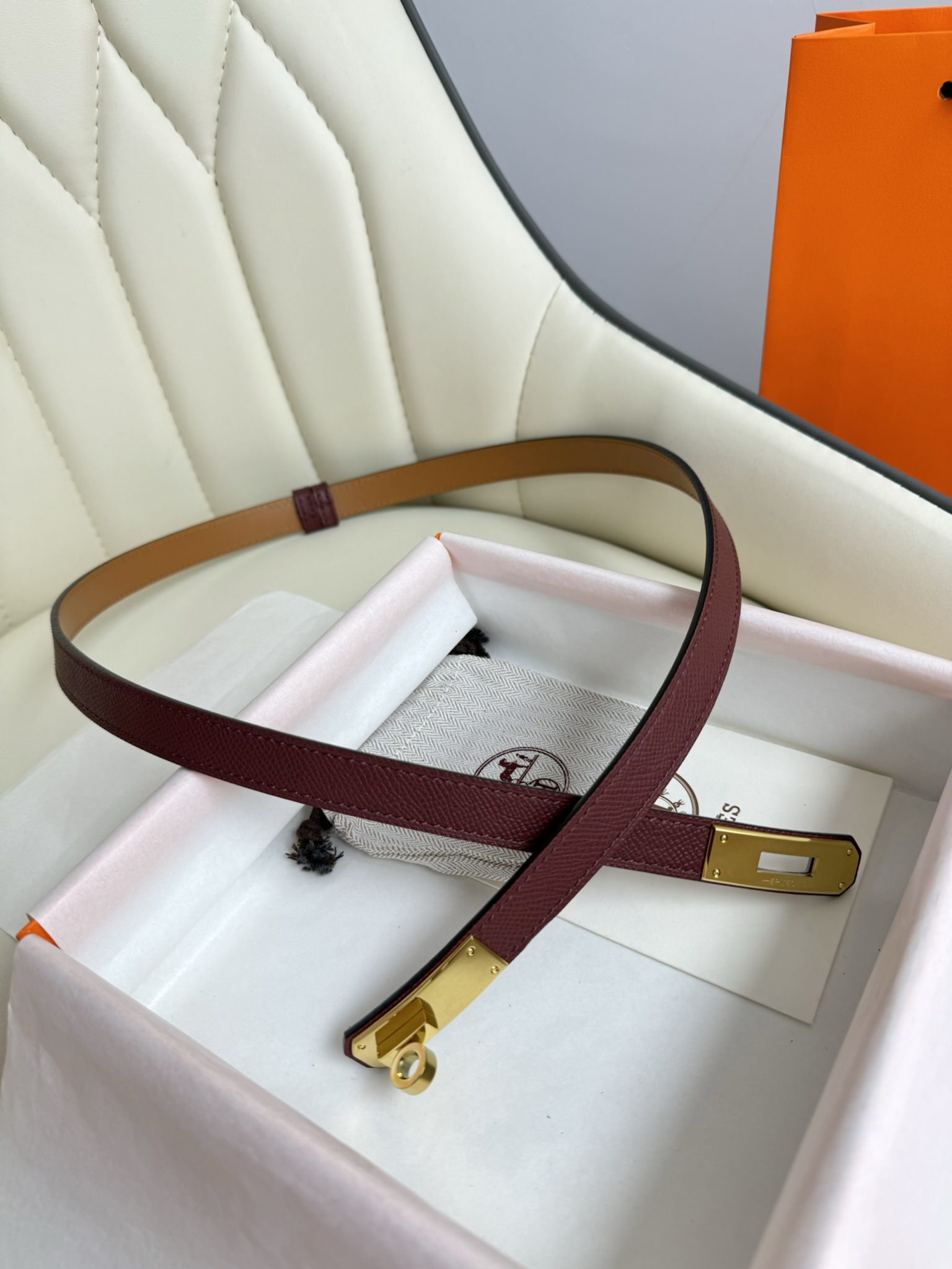 Hermès Female Basic Belt Adjustable 8mm