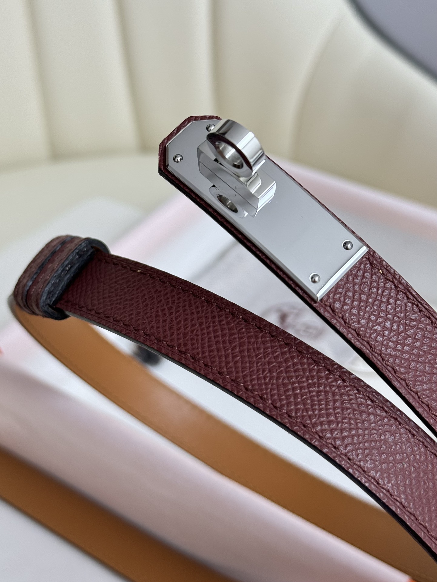 Hermès Female Basic Belt Adjustable 8mm