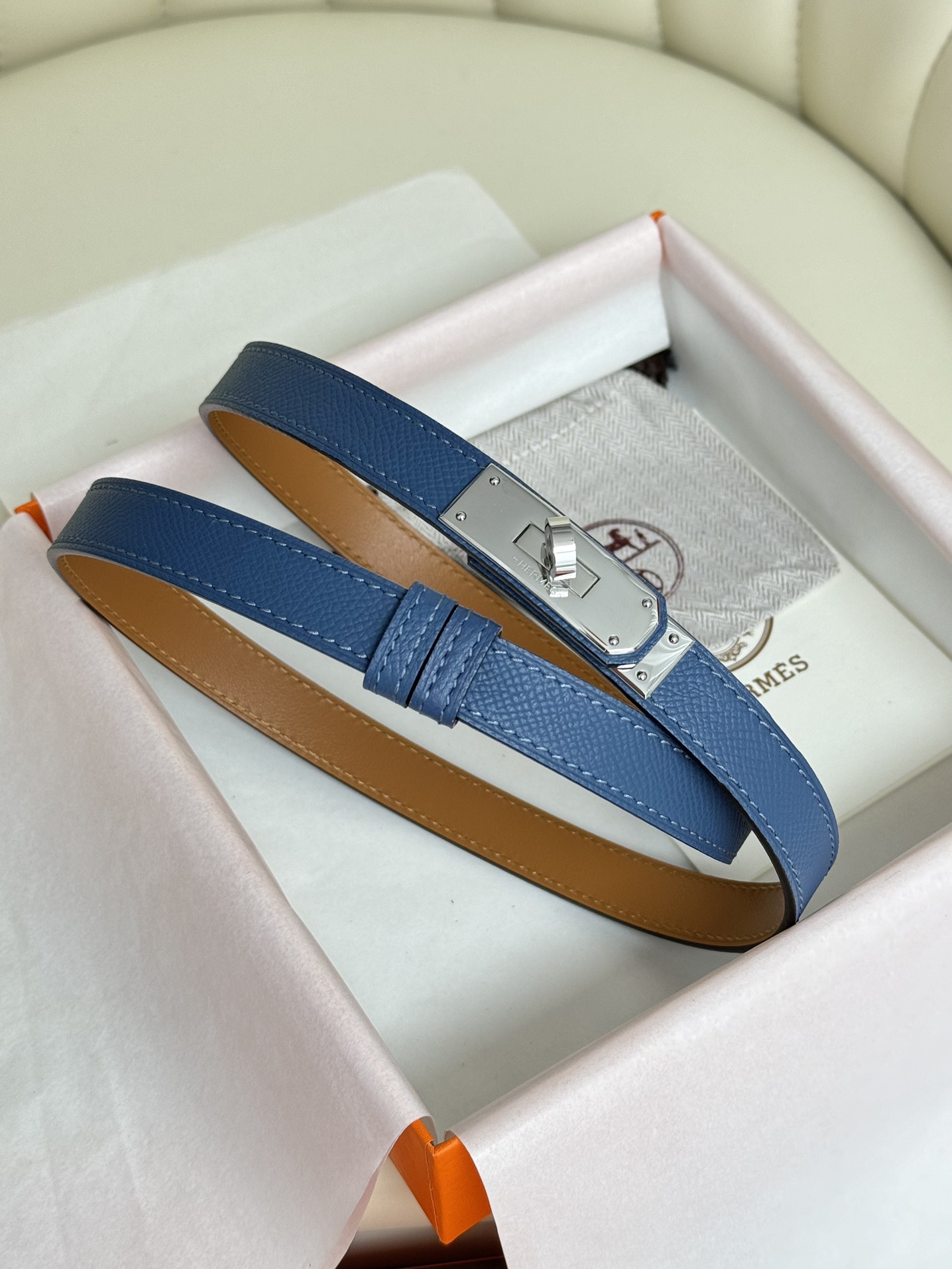 Hermès Female Basic Belt Adjustable 8mm