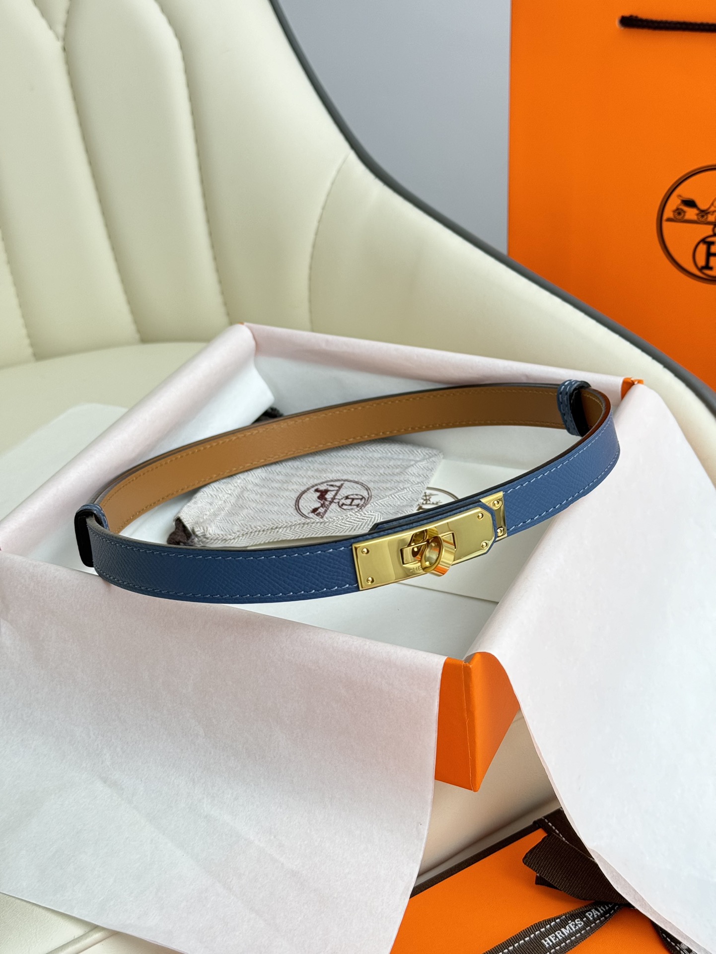 Hermès Female Basic Belt Adjustable 8mm