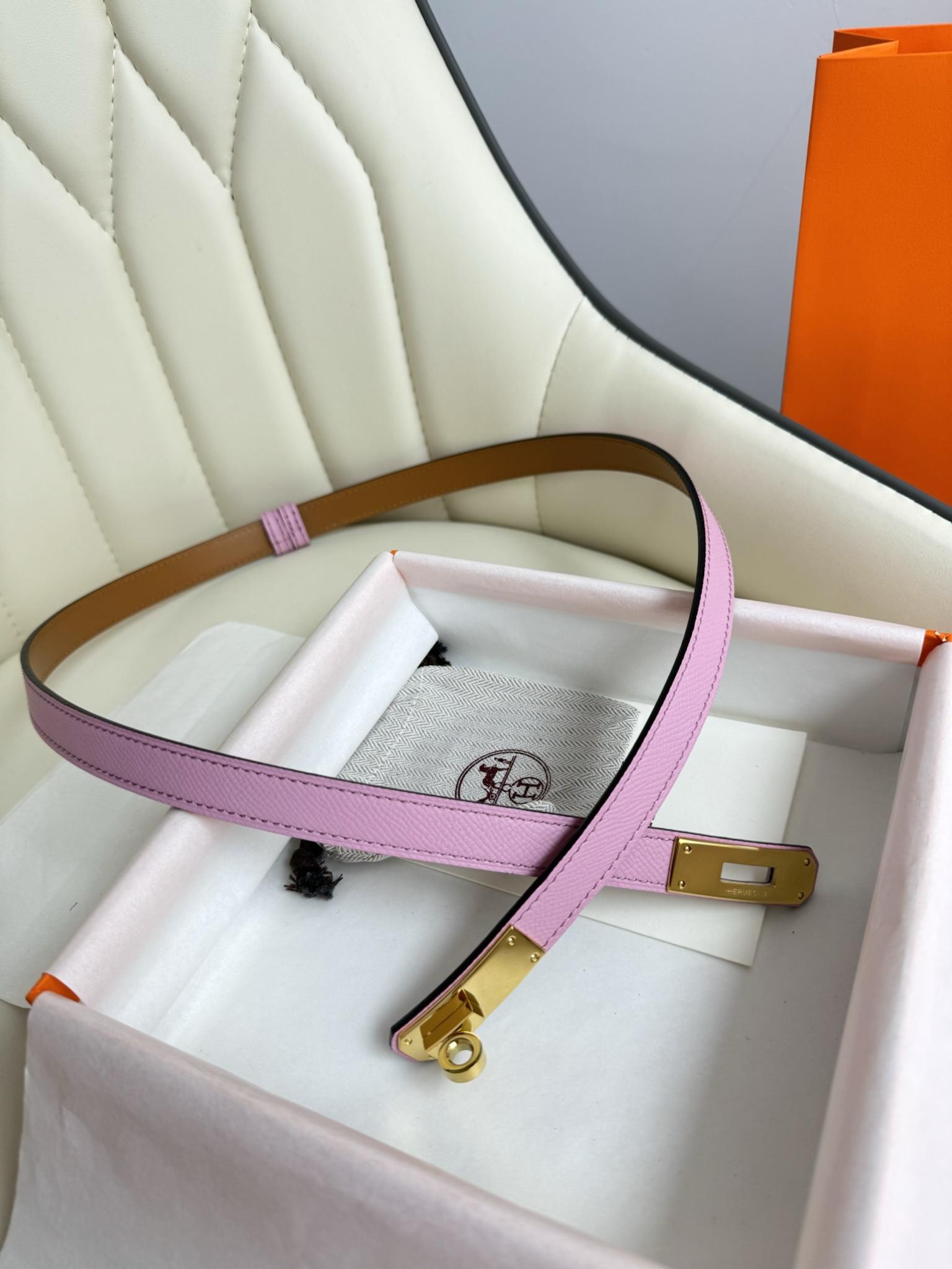 Hermès Female Basic Belt Adjustable 8mm
