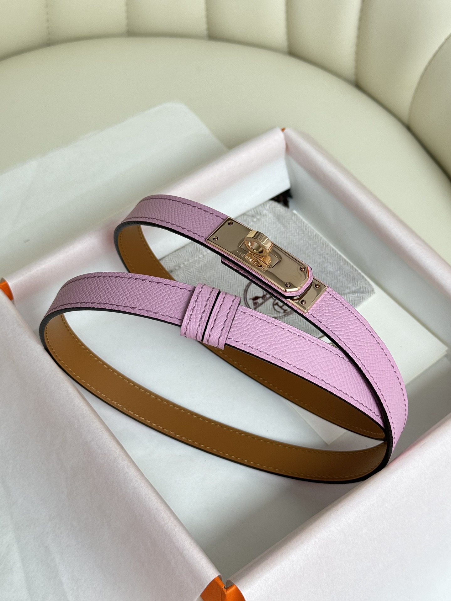 Hermès Female Basic Belt Adjustable 8mm