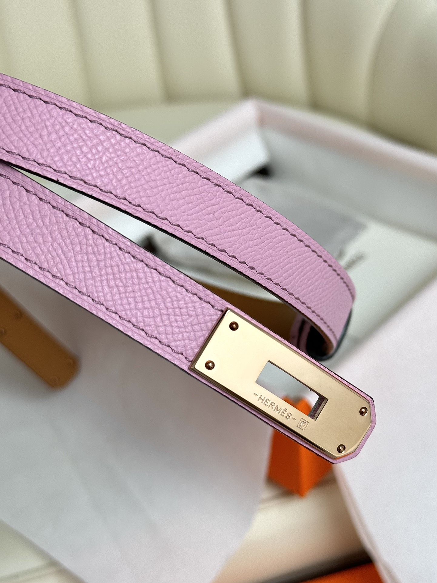 Hermès Female Basic Belt Adjustable 8mm