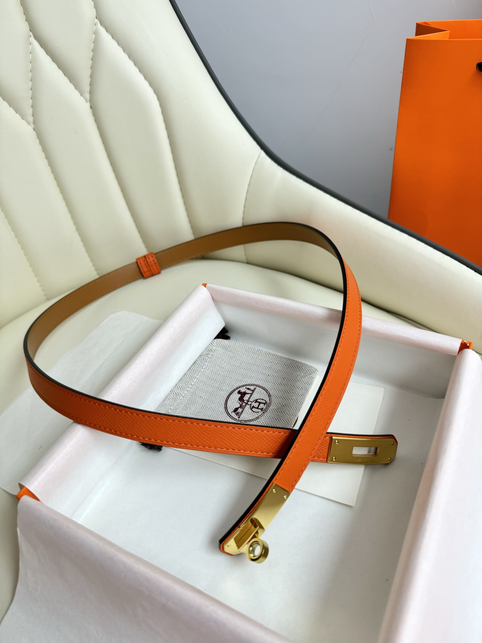 Hermès Female Basic Belt Adjustable 8mm