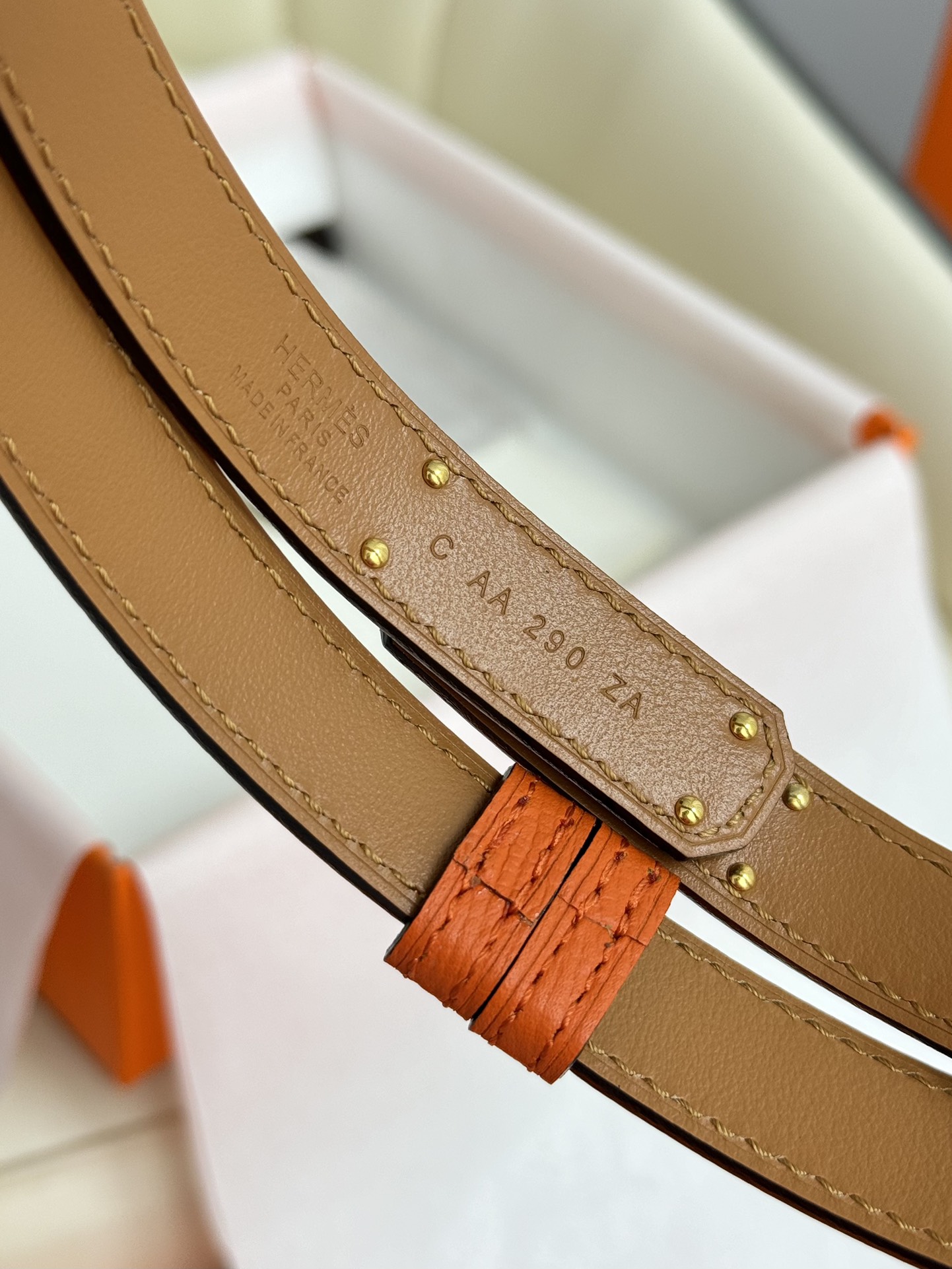 Hermès Female Basic Belt Adjustable 8mm