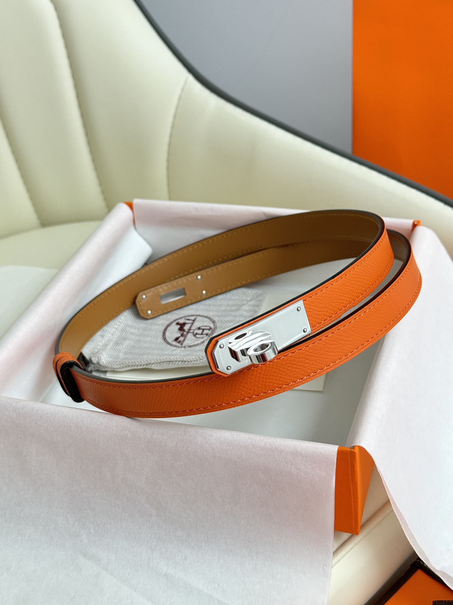 Hermès Female Basic Belt Adjustable 8mm