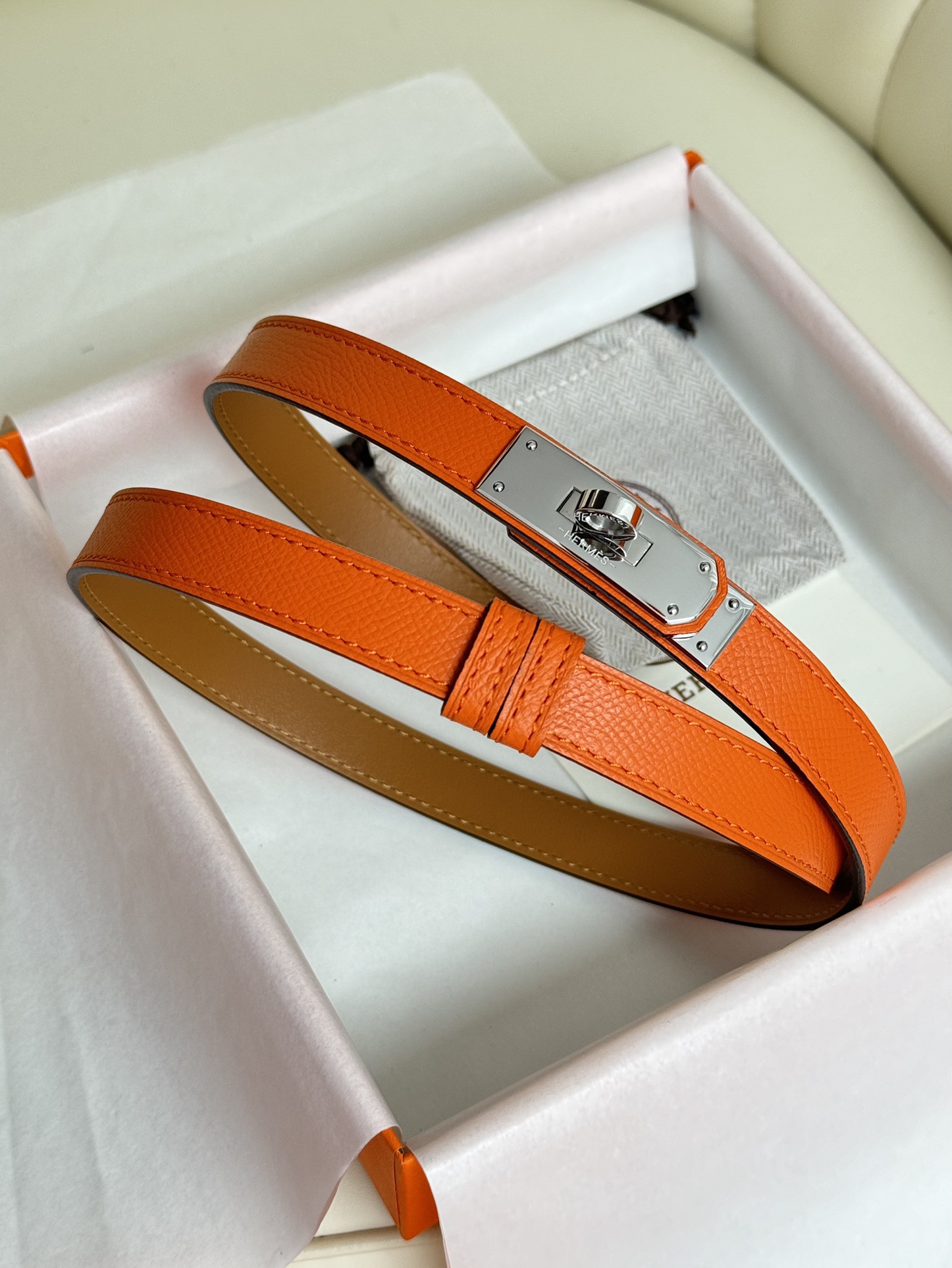 Hermès Female Basic Belt Adjustable 8mm