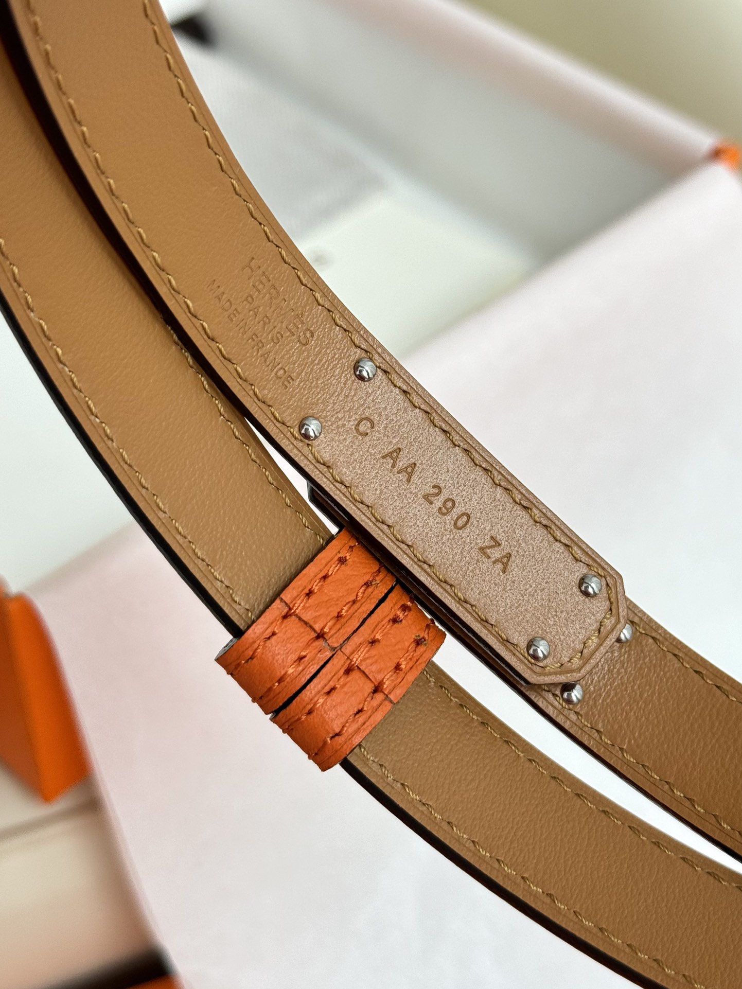 Hermès Female Basic Belt Adjustable 8mm