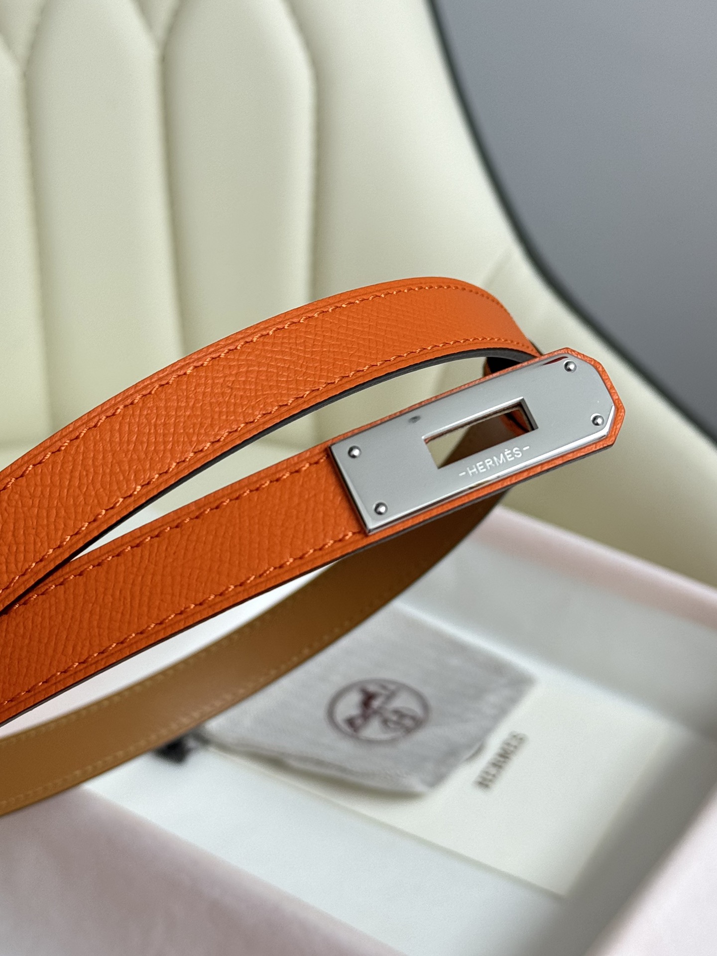 Hermès Female Basic Belt Adjustable 8mm