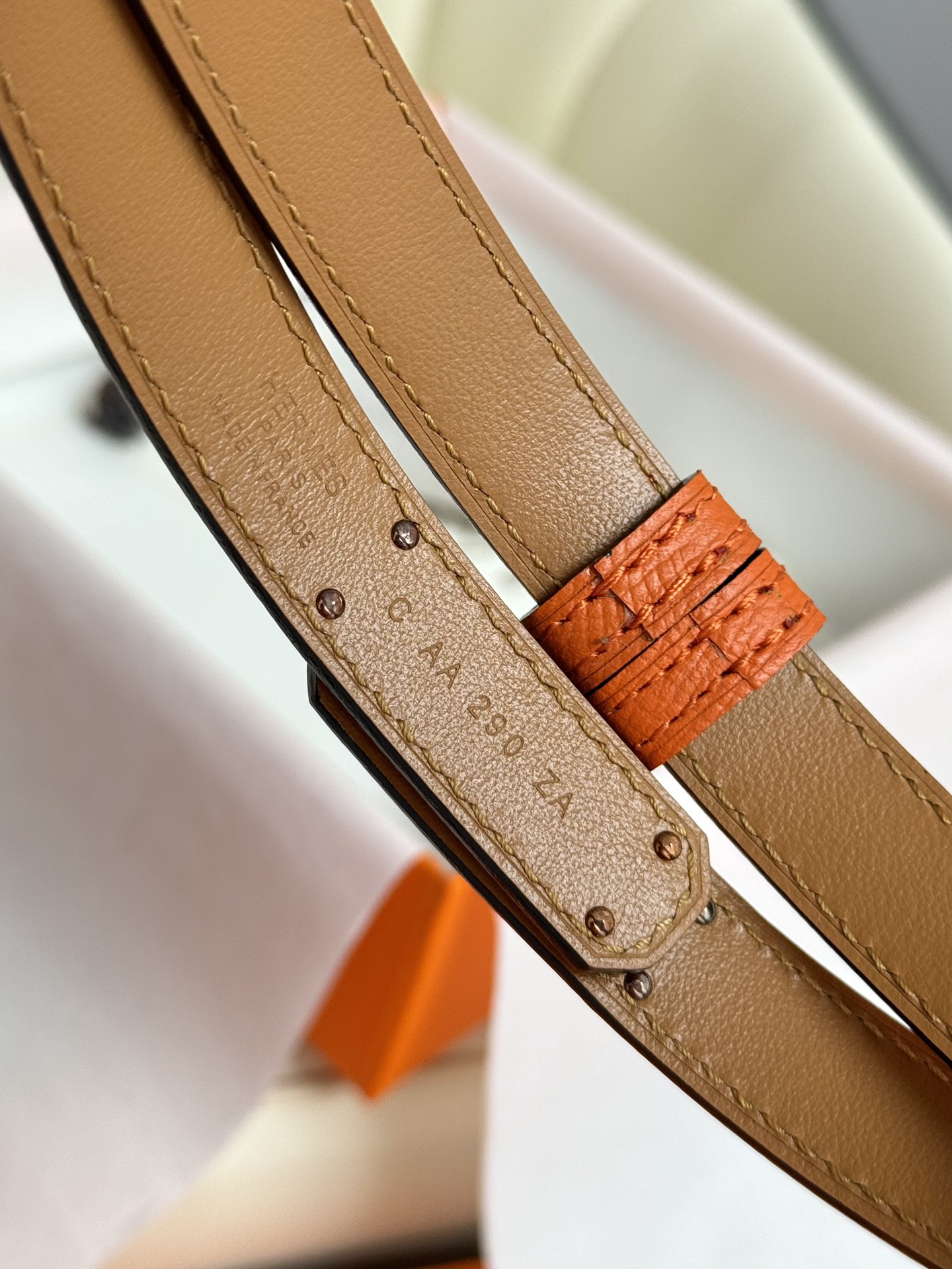 Hermès Female Basic Belt Adjustable 8mm