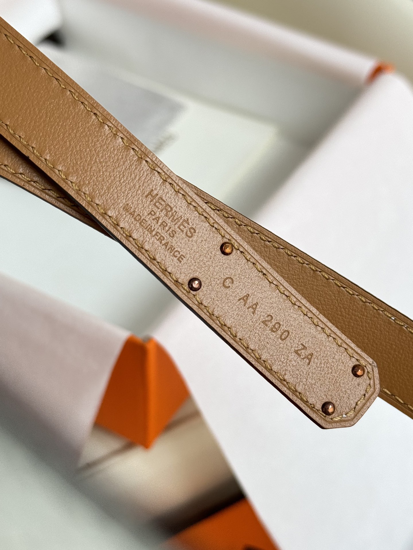 Hermès Female Basic Belt Adjustable 8mm