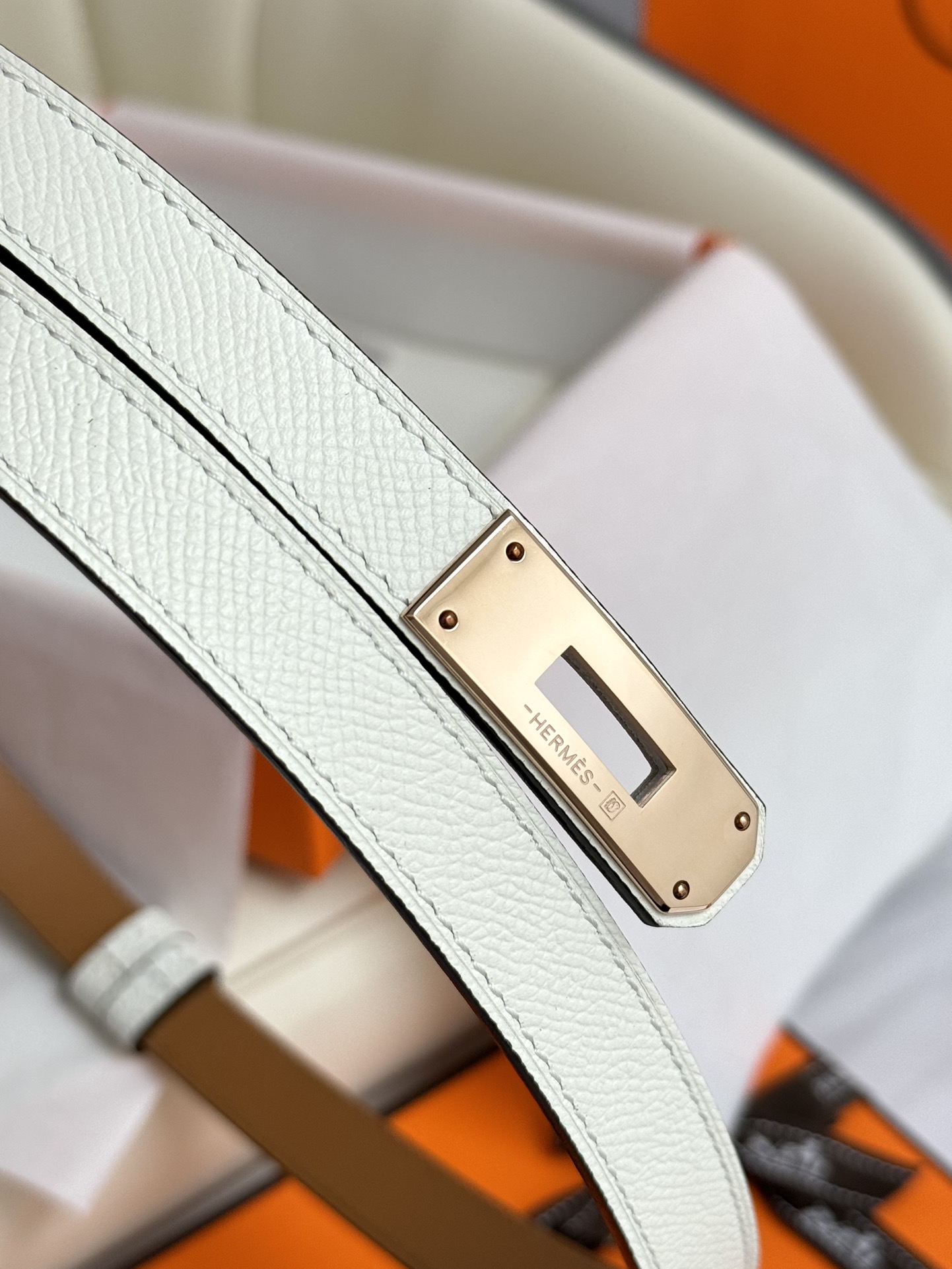 Hermès Female Basic Belt Adjustable 8mm