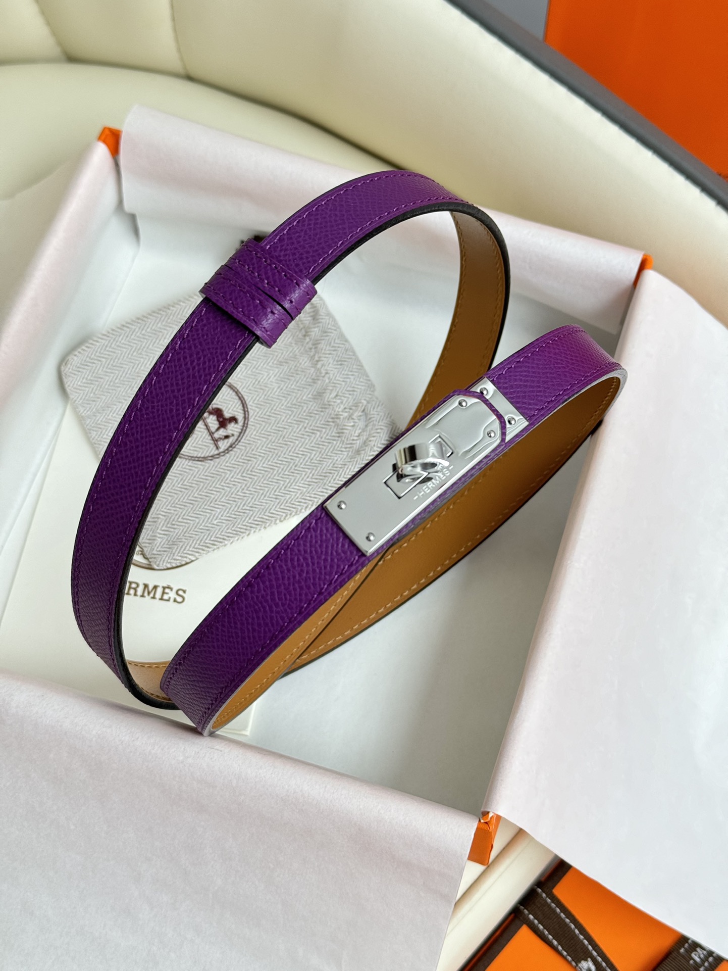 Hermès Female Basic Belt Adjustable 8mm