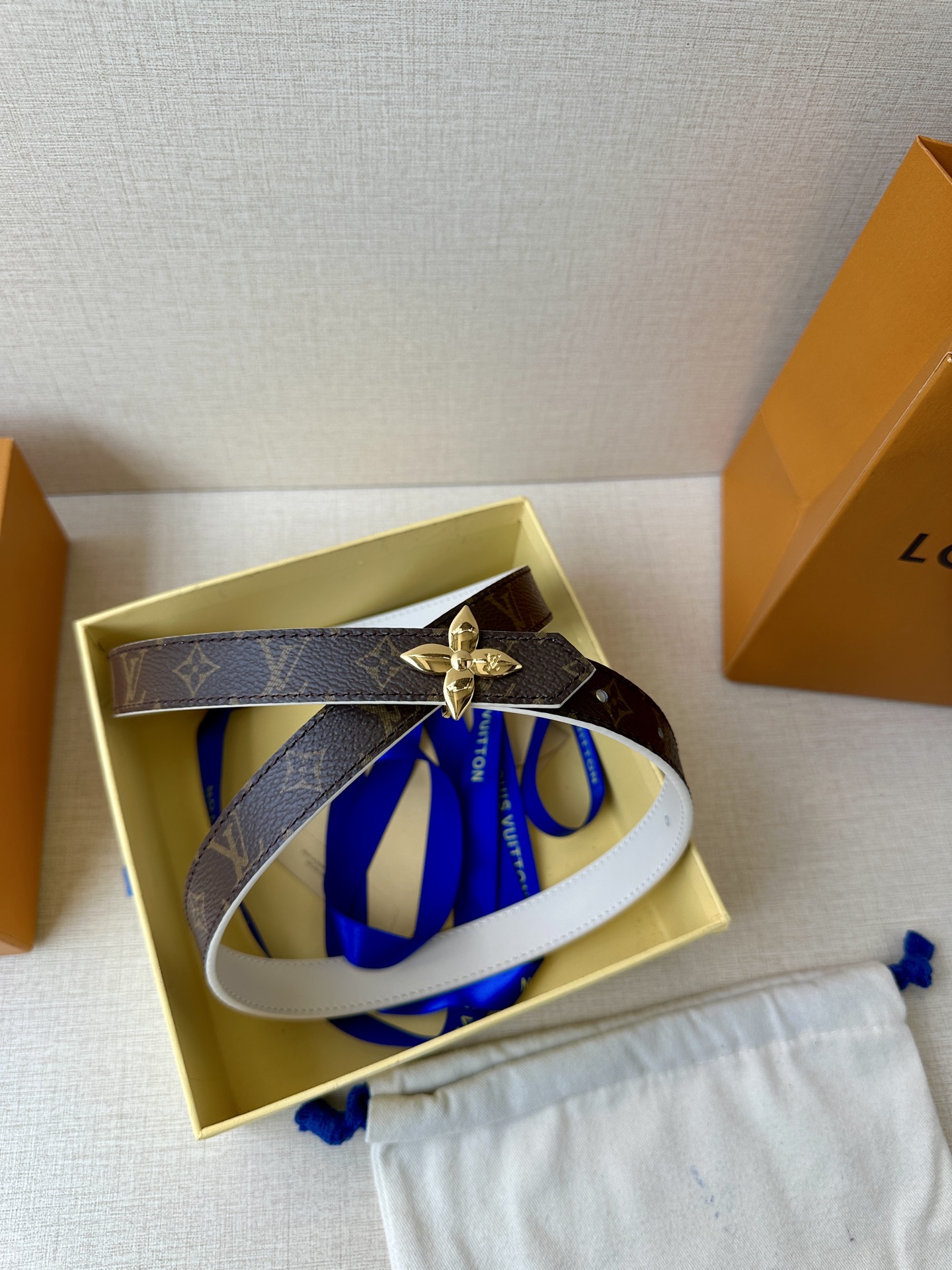 Louis Vuitton Female Basic Belt Canvas M-l