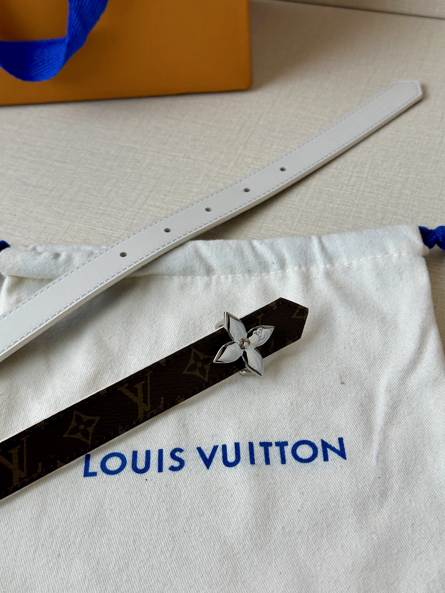 Louis Vuitton Female Basic Belt Canvas M-l