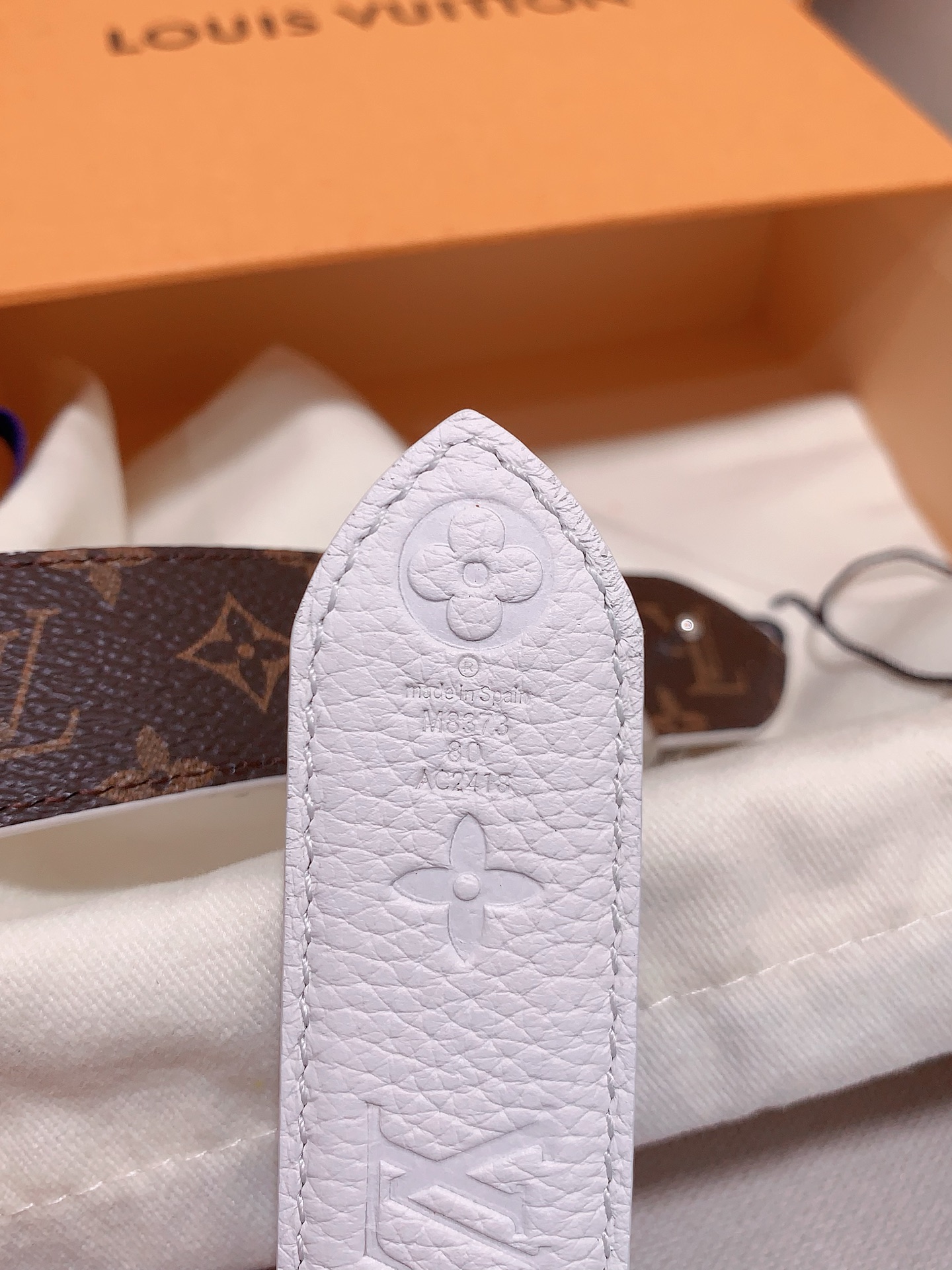 Louis Vuitton Female Basic Belt Cow Leather 13514-s-m-l